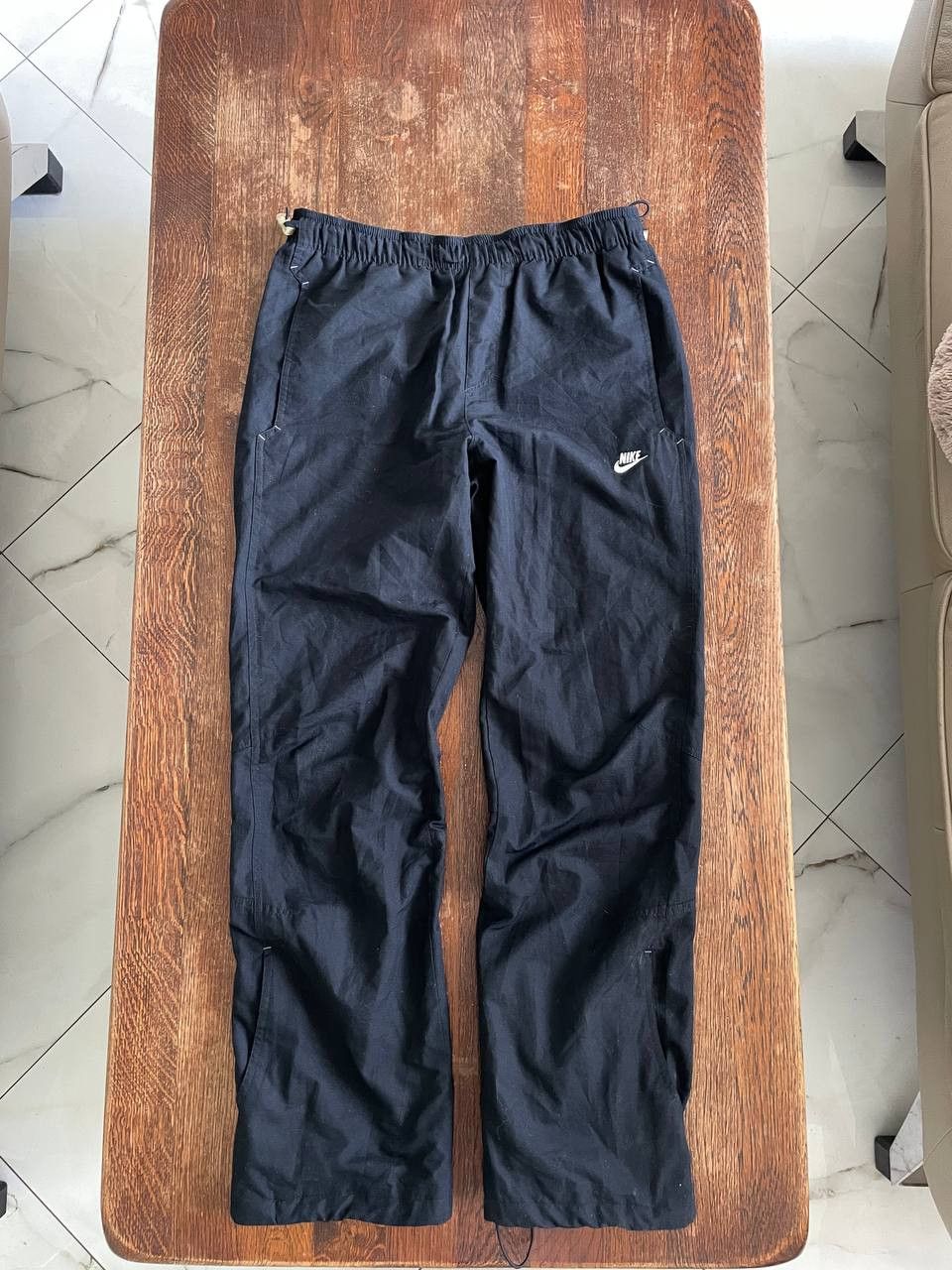 Nike Vintage Nike Rare Nylon Drill Y2K Pants 00s Size US 36 / EU 52 - 2 Thumbnail