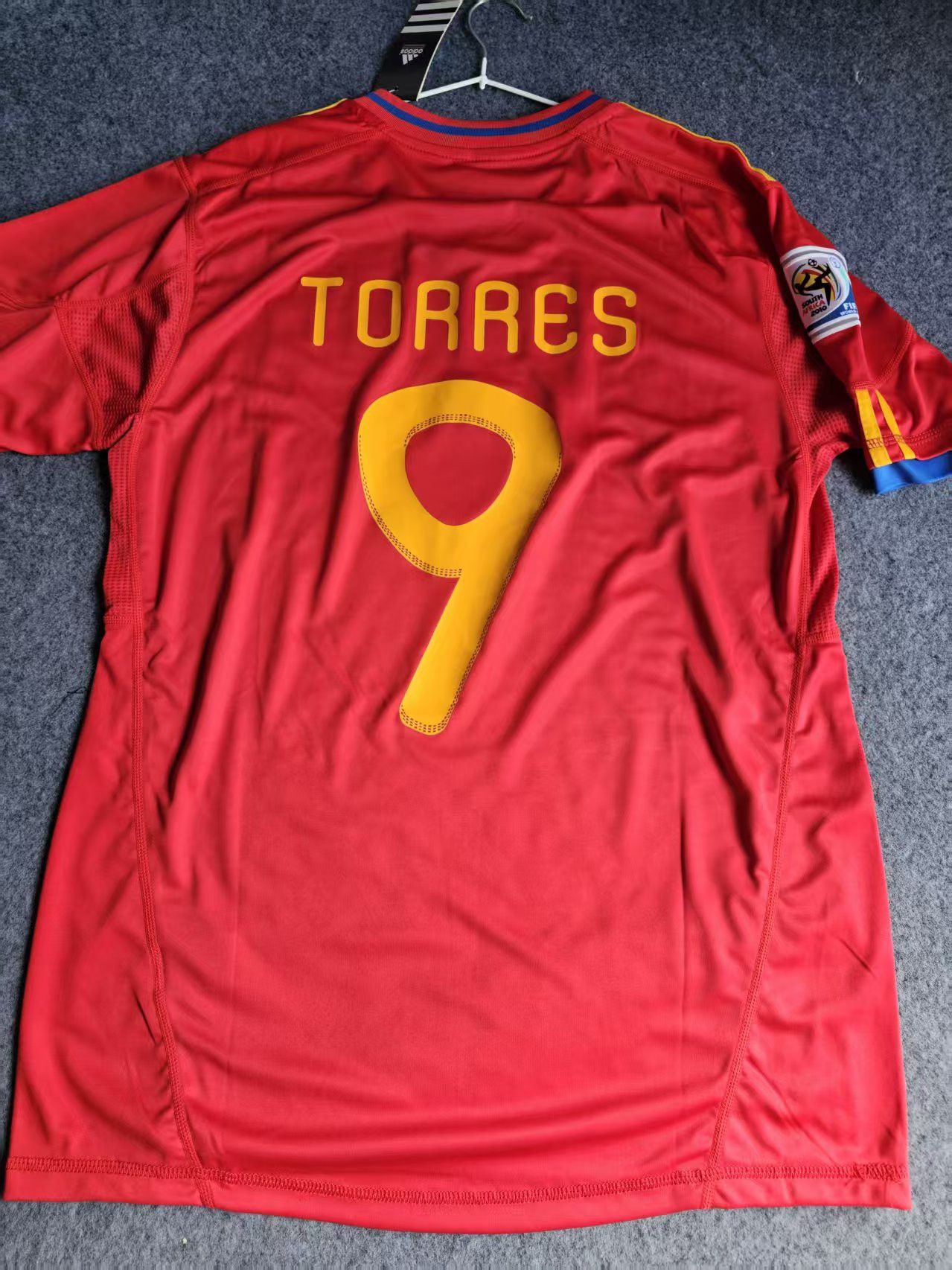 Other 2010 Spain #9 Fernando Torres Jersey Size US S / EU 44-46 / 1 - 1 Thumbnail
