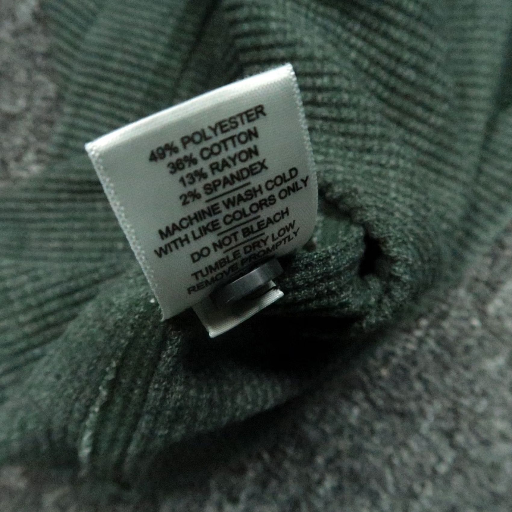 Vintage American Giant Shirt Mens Medium Green Long Sleeve Tee Henley Waffle Knit Size US M / EU 48-50 / 2 - 4 Thumbnail