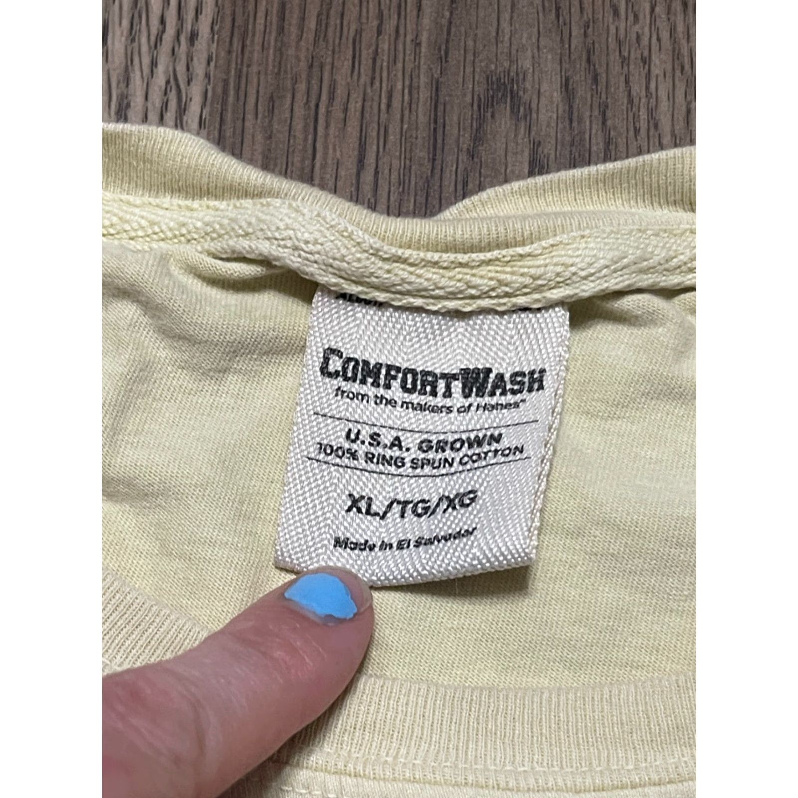 Vince Comfort Wear Shirt Women XL Yellow Vince Beach T-Shirt Casual Short Sleeve Round Neck Basic Modern All Seasons Size XL / US 12-14 / IT 48-50 - 7 Thumbnail