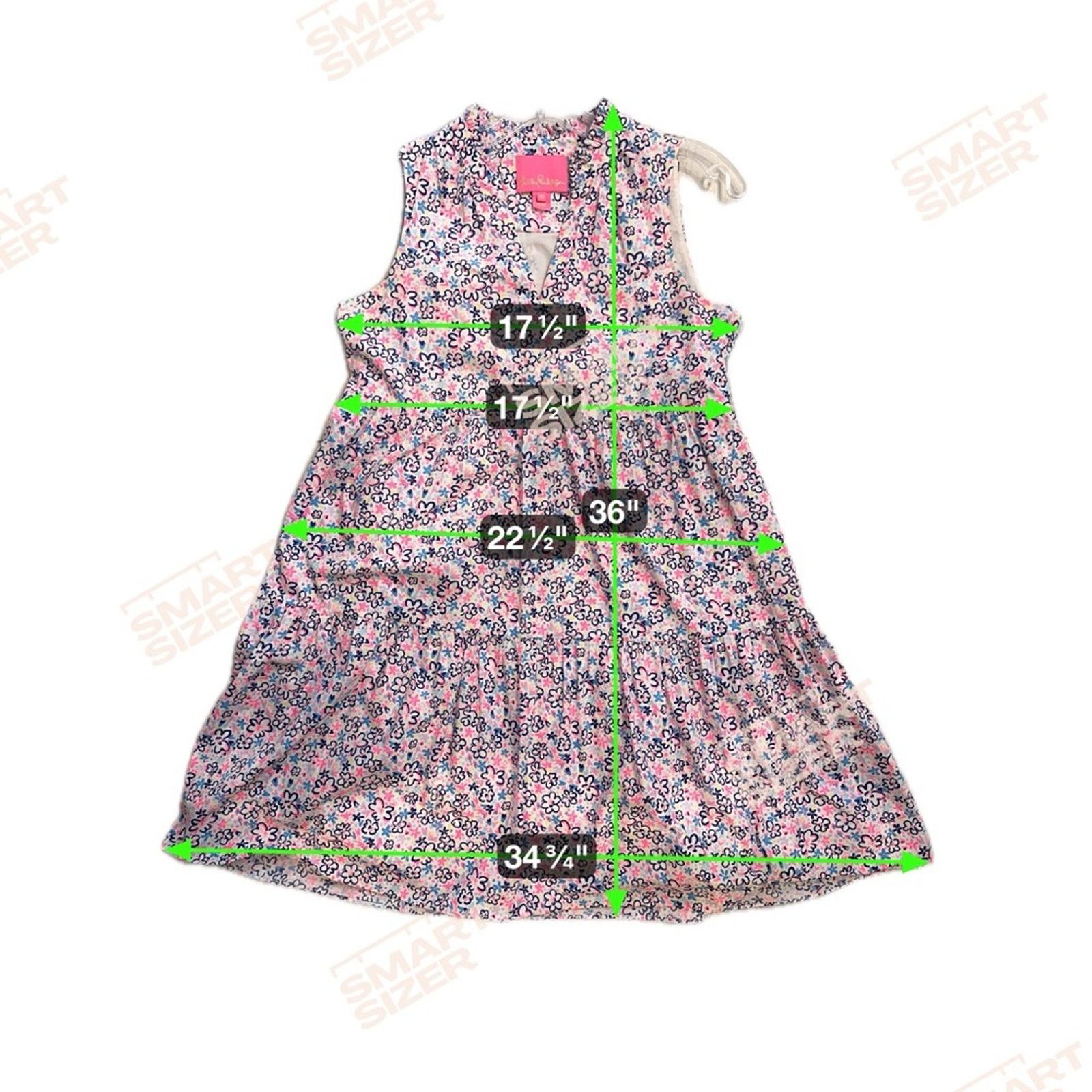 Lilly Pulitzer Lilly Pulitzer Novella Swing Dress XS Fun Sun Repeat Floral Size XS / US 0-2 / IT 36-38 - 6 Thumbnail