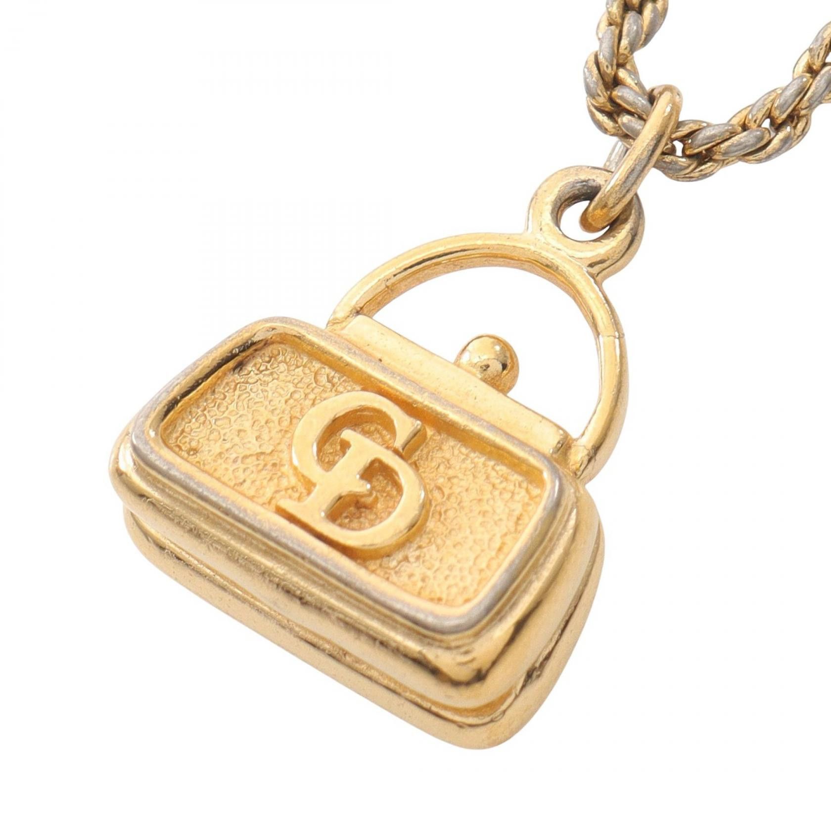 Dior Dior Dior CD Logo Bag Necklace Metal Necklace DUTY FREE for USA Size ONE SIZE - 1 Thumbnail