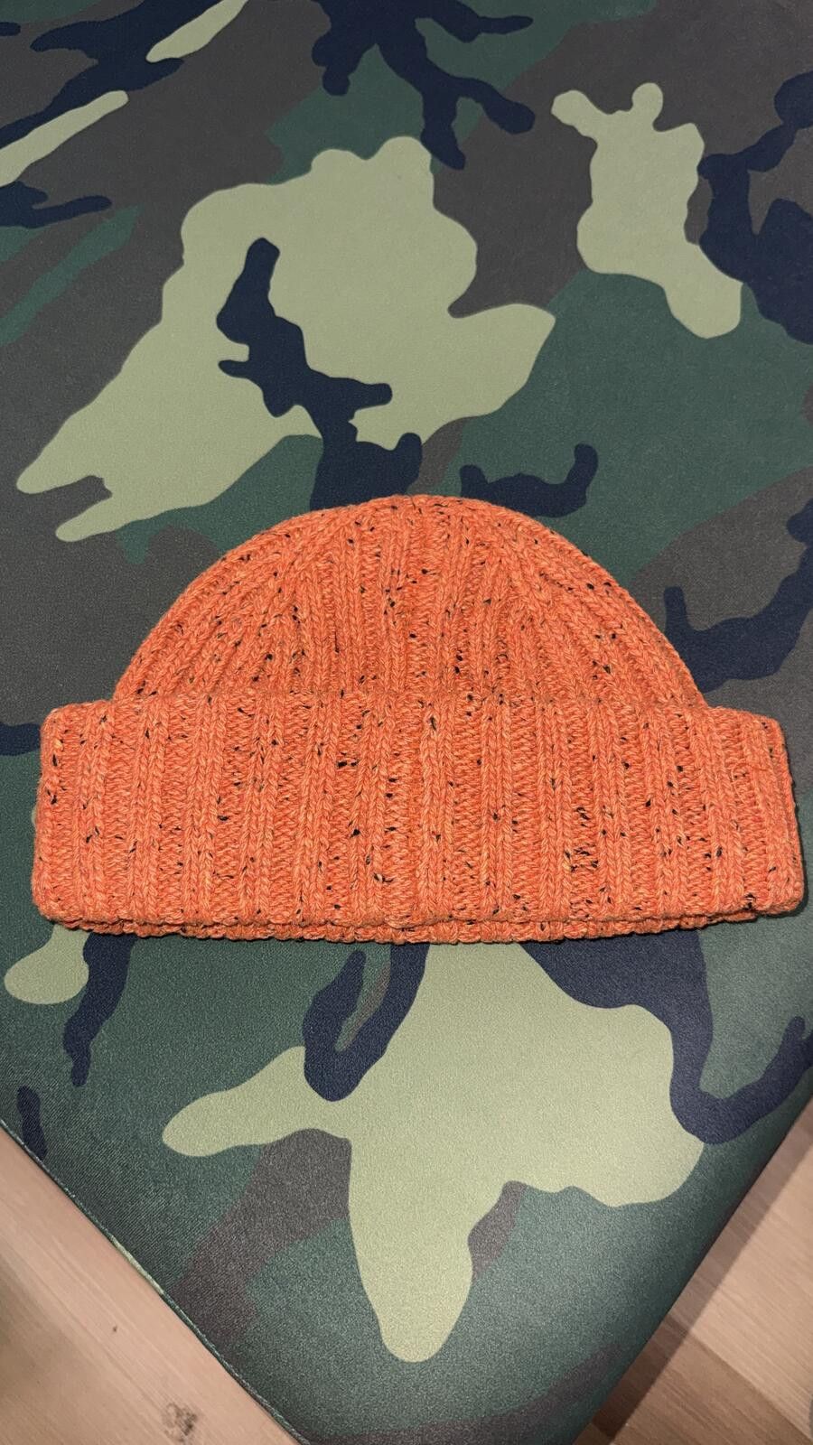 Godspeed Godspeed Orange Speckled OG Logo Beanie Size ONE SIZE - 2 Thumbnail