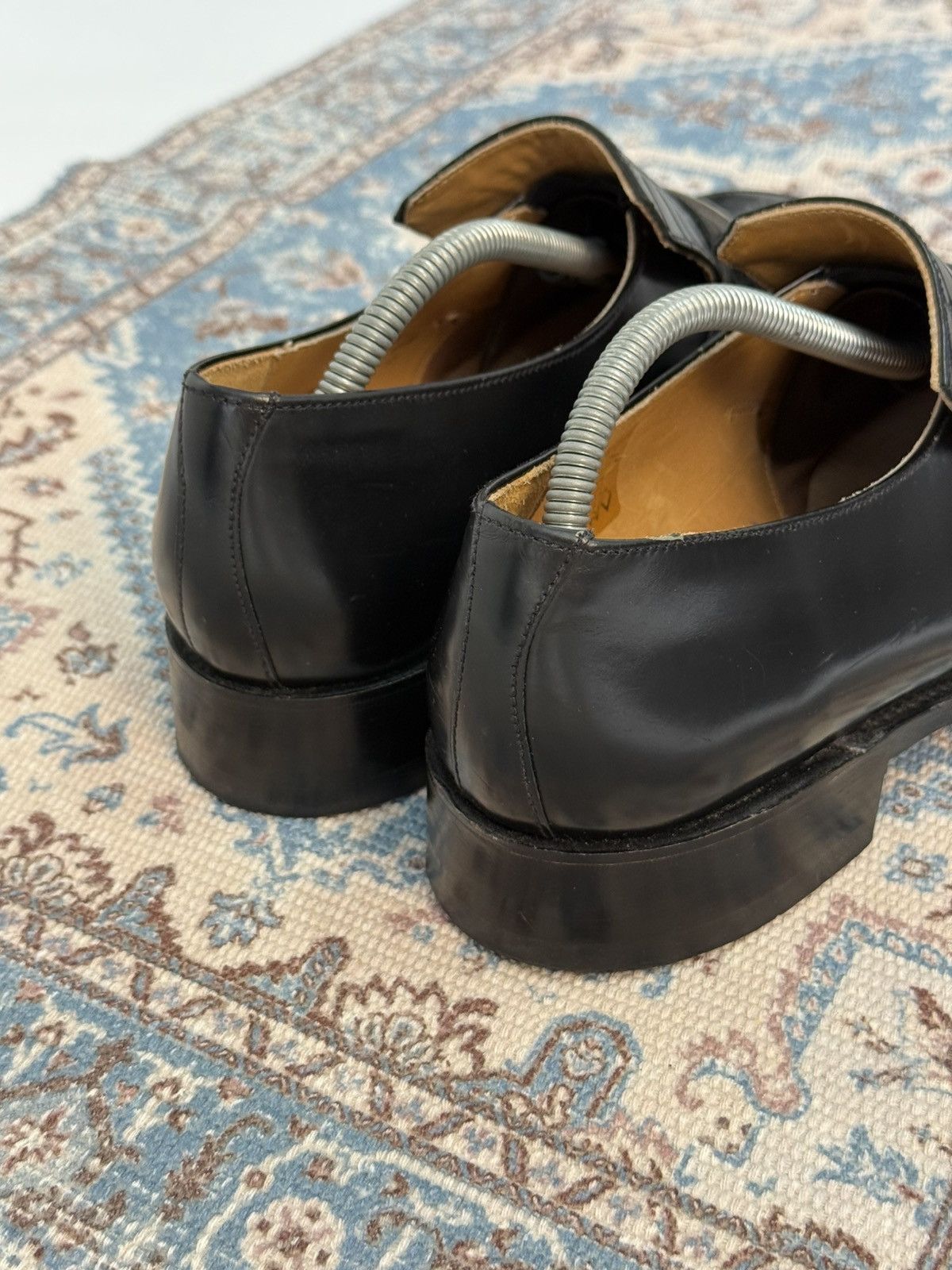 Loake Loake Cromwell Black Leather Loafers Size US 11 / EU 44 - 3 Thumbnail