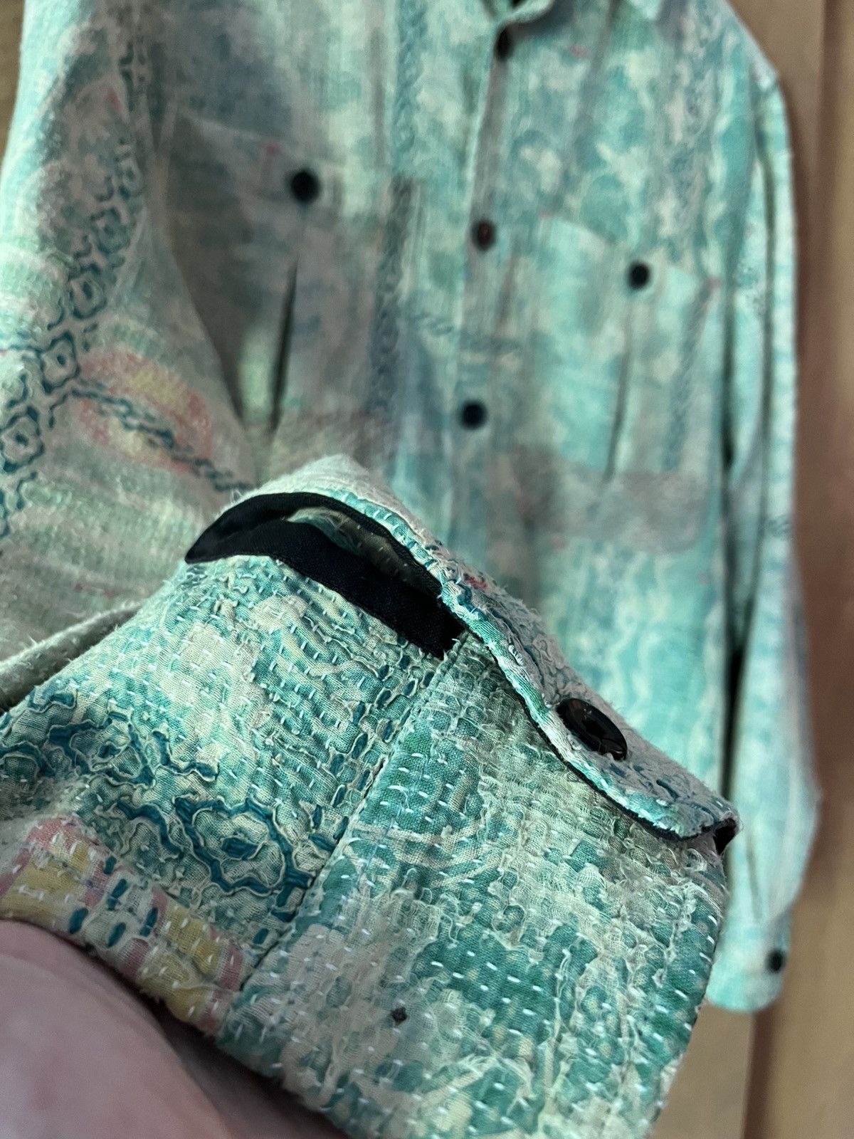Other Umbre & Ochre Green Button Up Size US XS / EU 42 / 0 - 4 Thumbnail