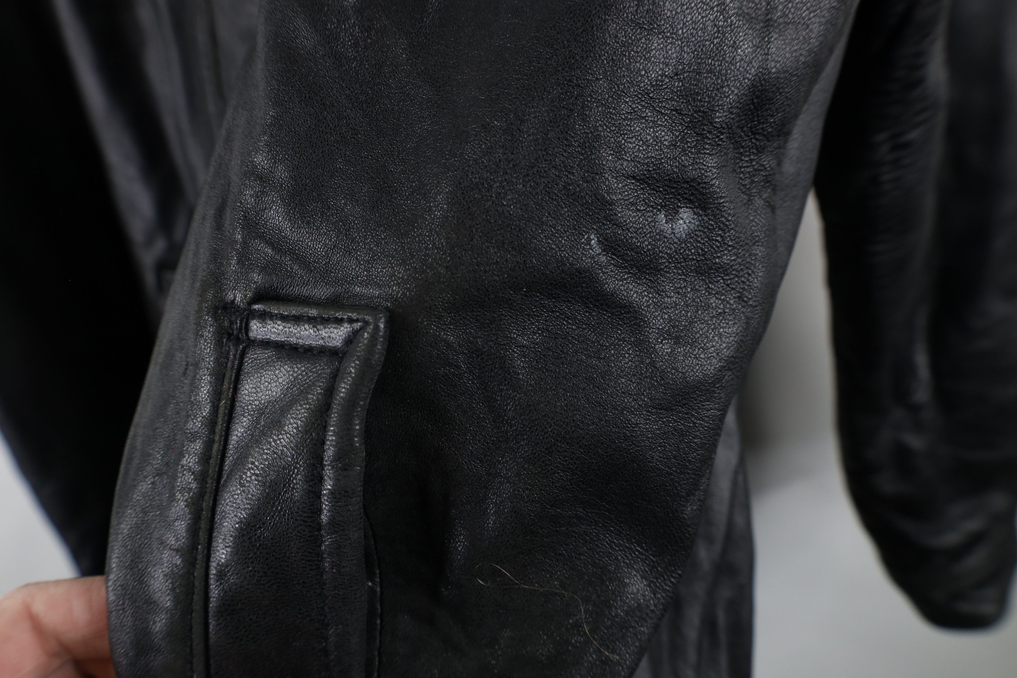 Vintage Vintage 90s Streetwear Quilted Soft Leather Bomber Jacket Size US XXL / EU 58 / 5 - 6 Thumbnail