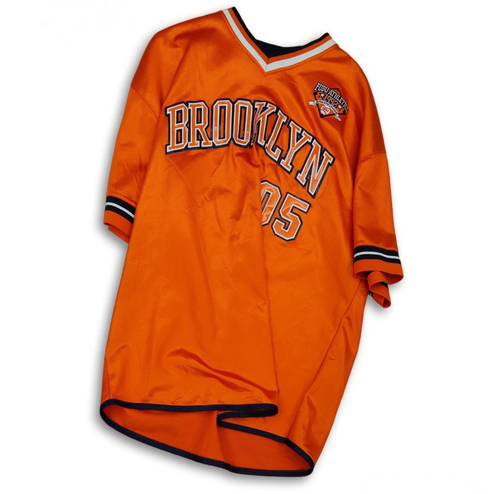 Fubu FUBU jersey Brooklyn City Series vintage New York tshirt XXL Size US XXL / EU 58 / 5 - 1 Thumbnail