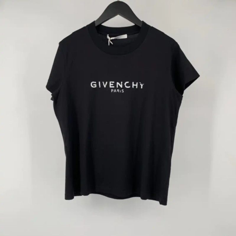 Givenchy Givenchy Summer Black T-Shirt for Women 0089 Size M / US 6-8 / IT 42-44 - 1 Thumbnail