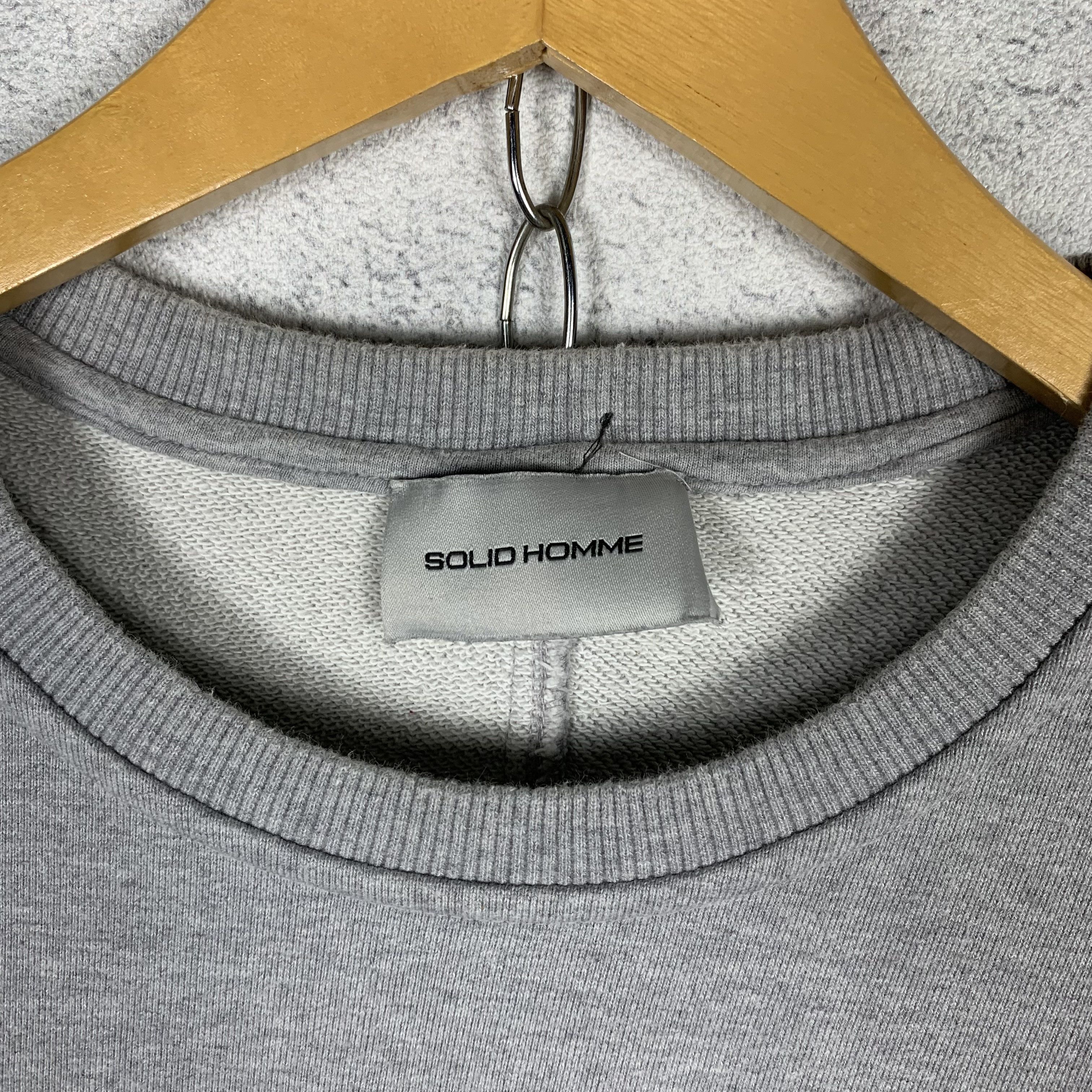 Solid Homme Solid Homme Wooyoungmi Sweatshirt Crewneck Size US M / EU 48-50 / 2 - 5 Thumbnail