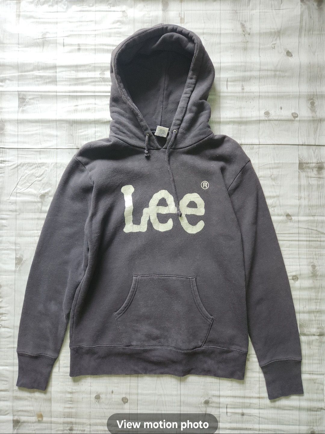 Lee × Vintage Vintage 1980s Lee USA Sweatshirts Hoodie Size US M / EU 48-50 / 2 - 15 Thumbnail