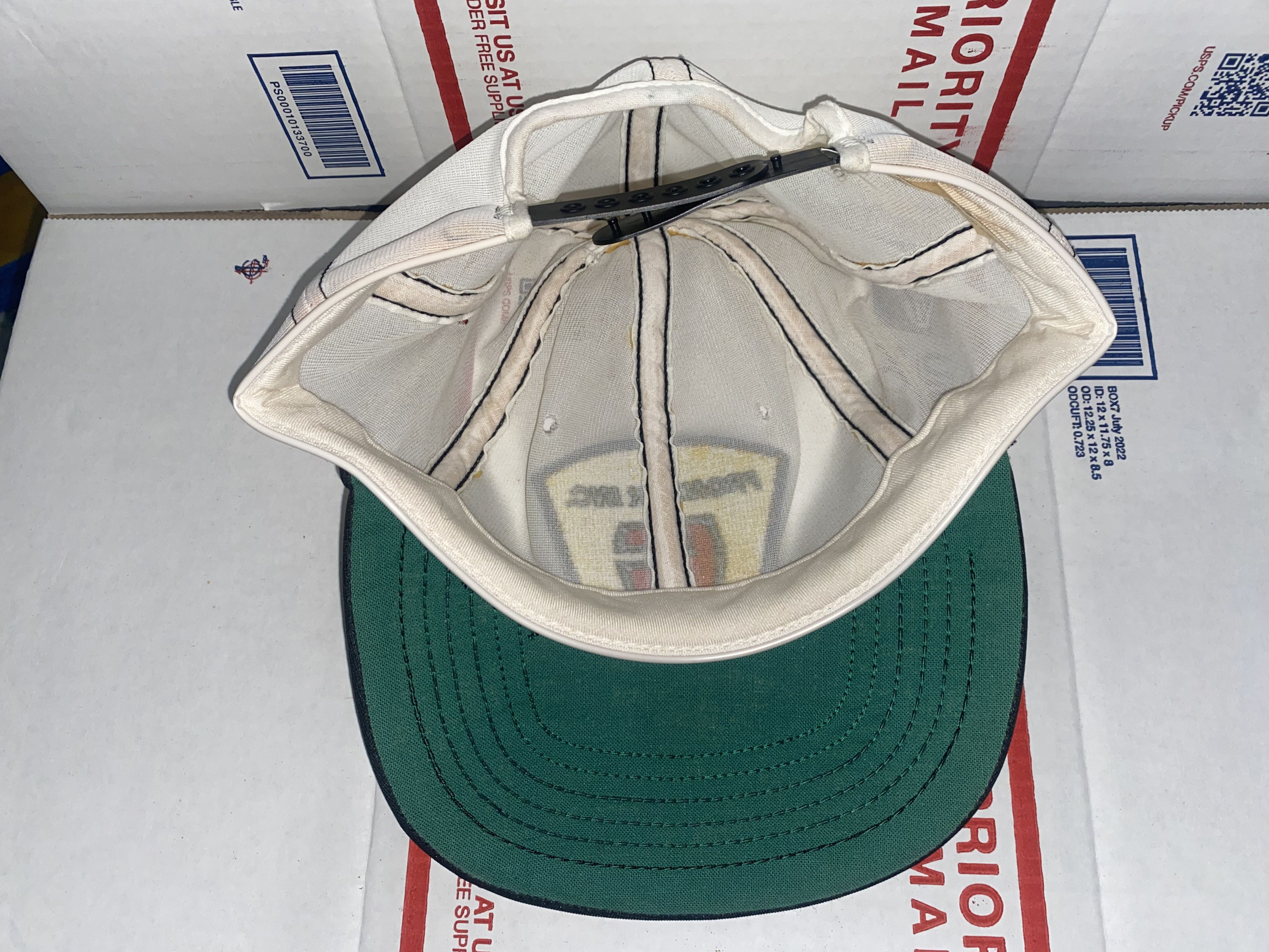 Vintage Made in USA Snapback Hat Trucker Baseball Cap Frontier Inc. Size ONE SIZE - 3 Thumbnail