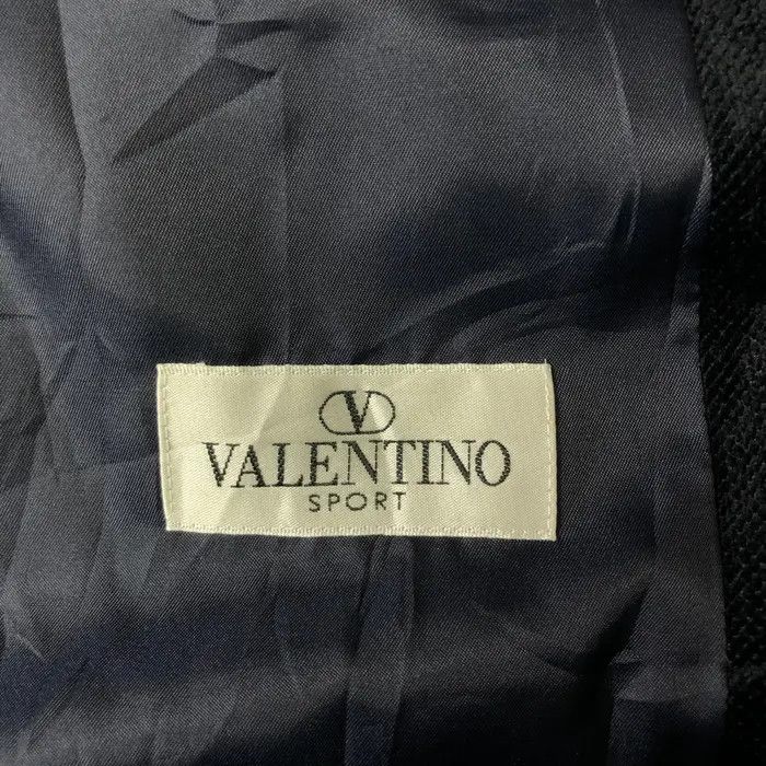 Valentino Vtg 90’ VALENTINO ITALY SPORT Blazer Double Breasted Sport Size 50R - 7 Thumbnail
