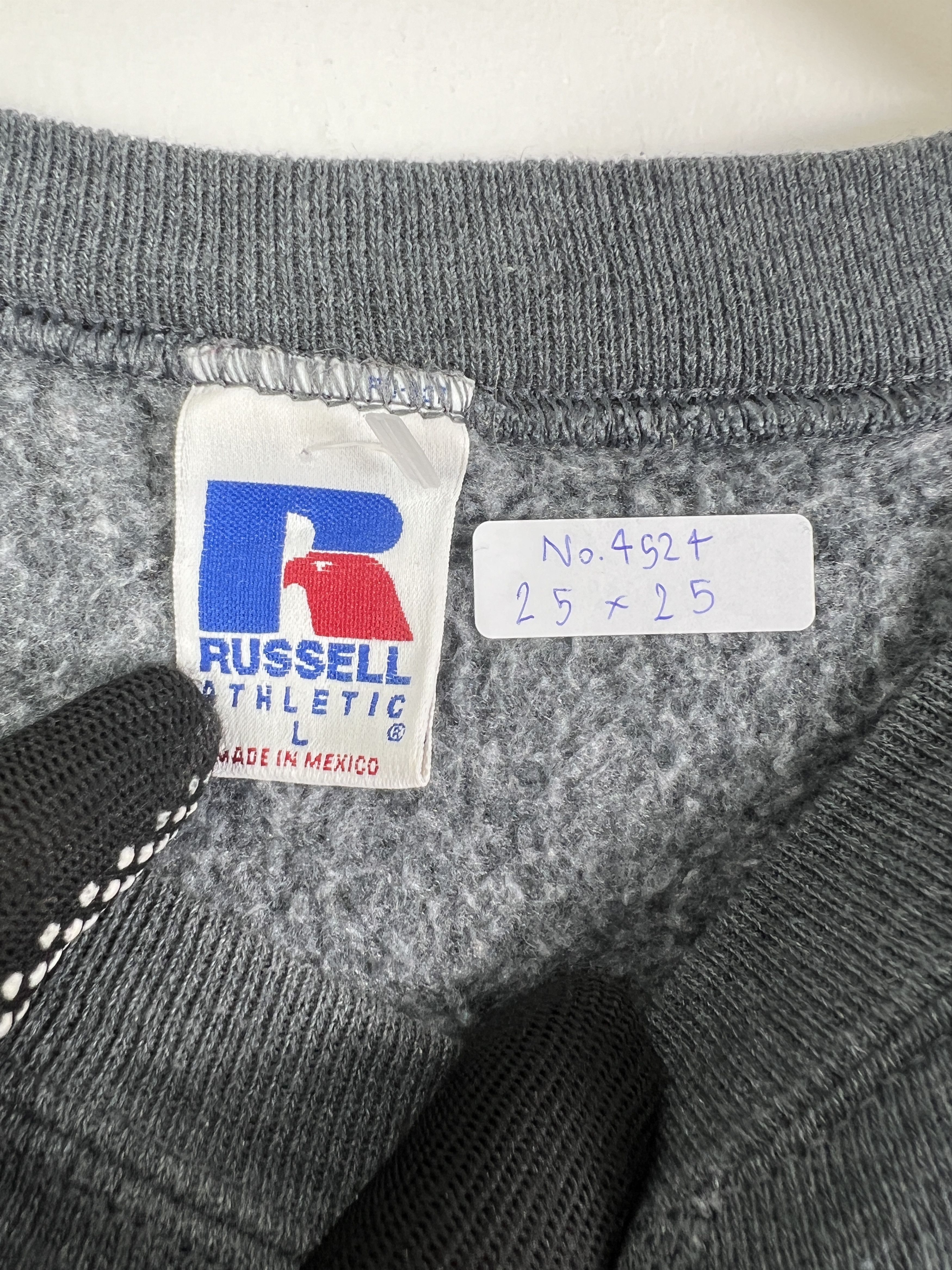Russell Athletic × Vintage No.4524 Vintage Russell Athletic Blank Sweatshirt (L) Size US L / EU 52-54 / 3 - 3 Thumbnail