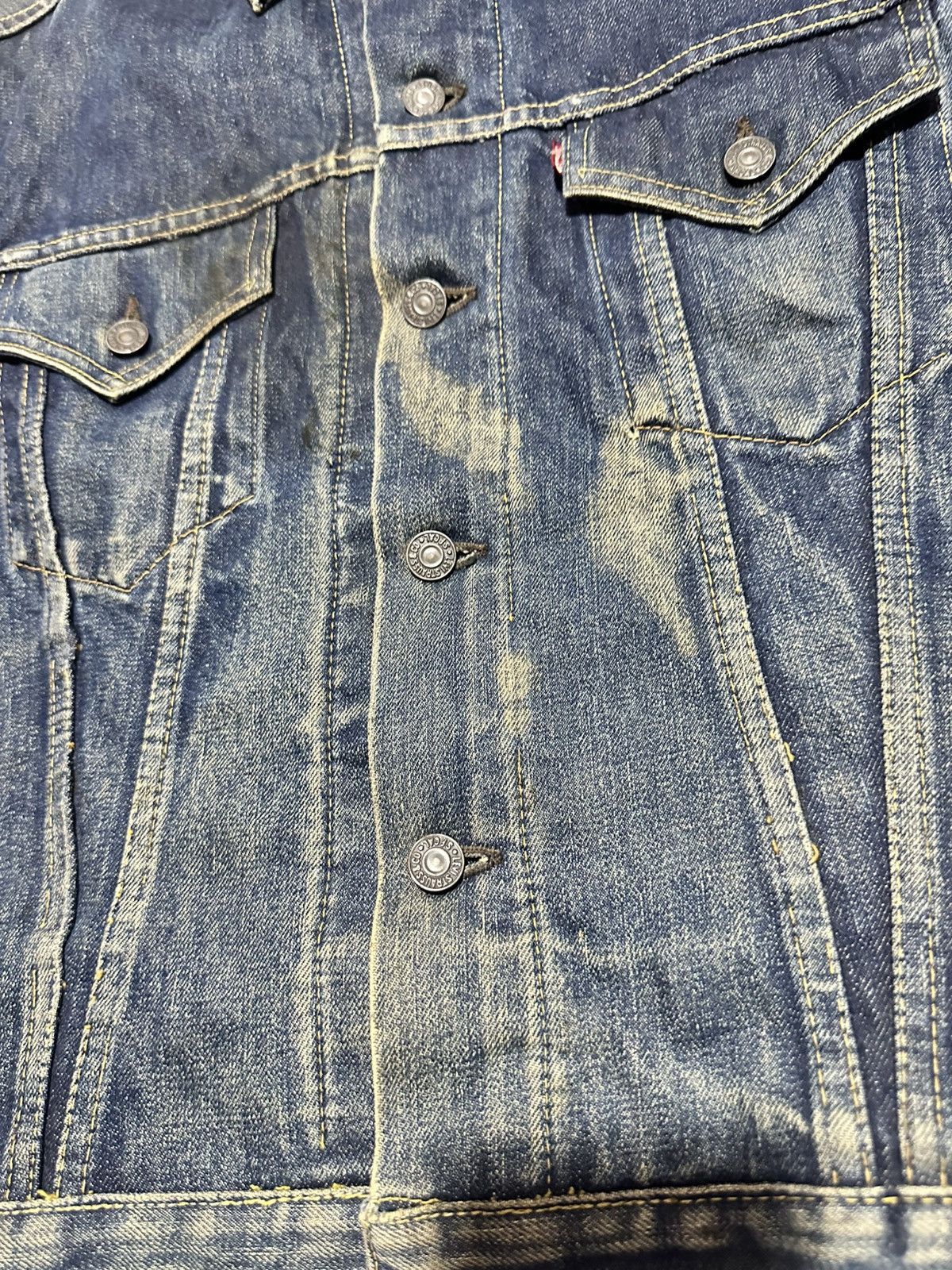 Levi's Vtg 60s 559 denim type 3 trucker jacket stamp button 17 Size US L / EU 52-54 / 3 - 6 Thumbnail