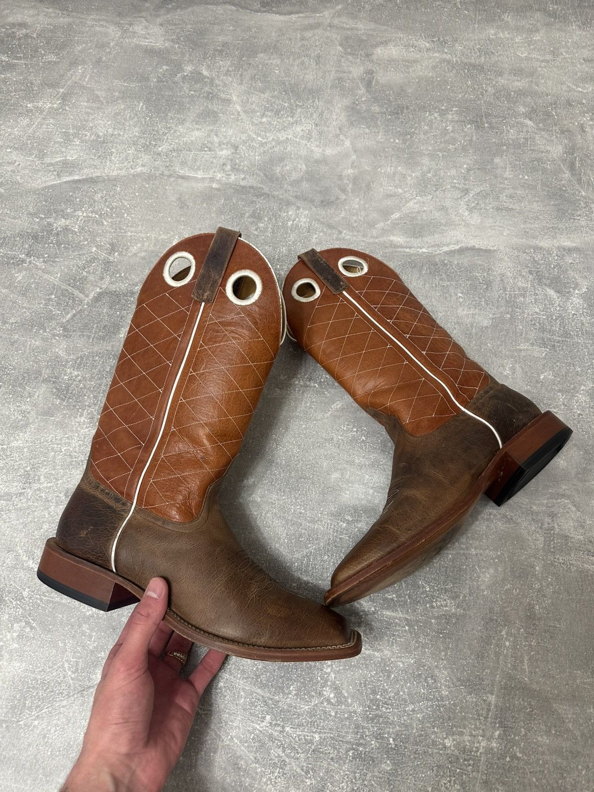 Vintage Vintage Cowboy Boots Western shoes Size US 10.5 / EU 43-44 - 3 Thumbnail
