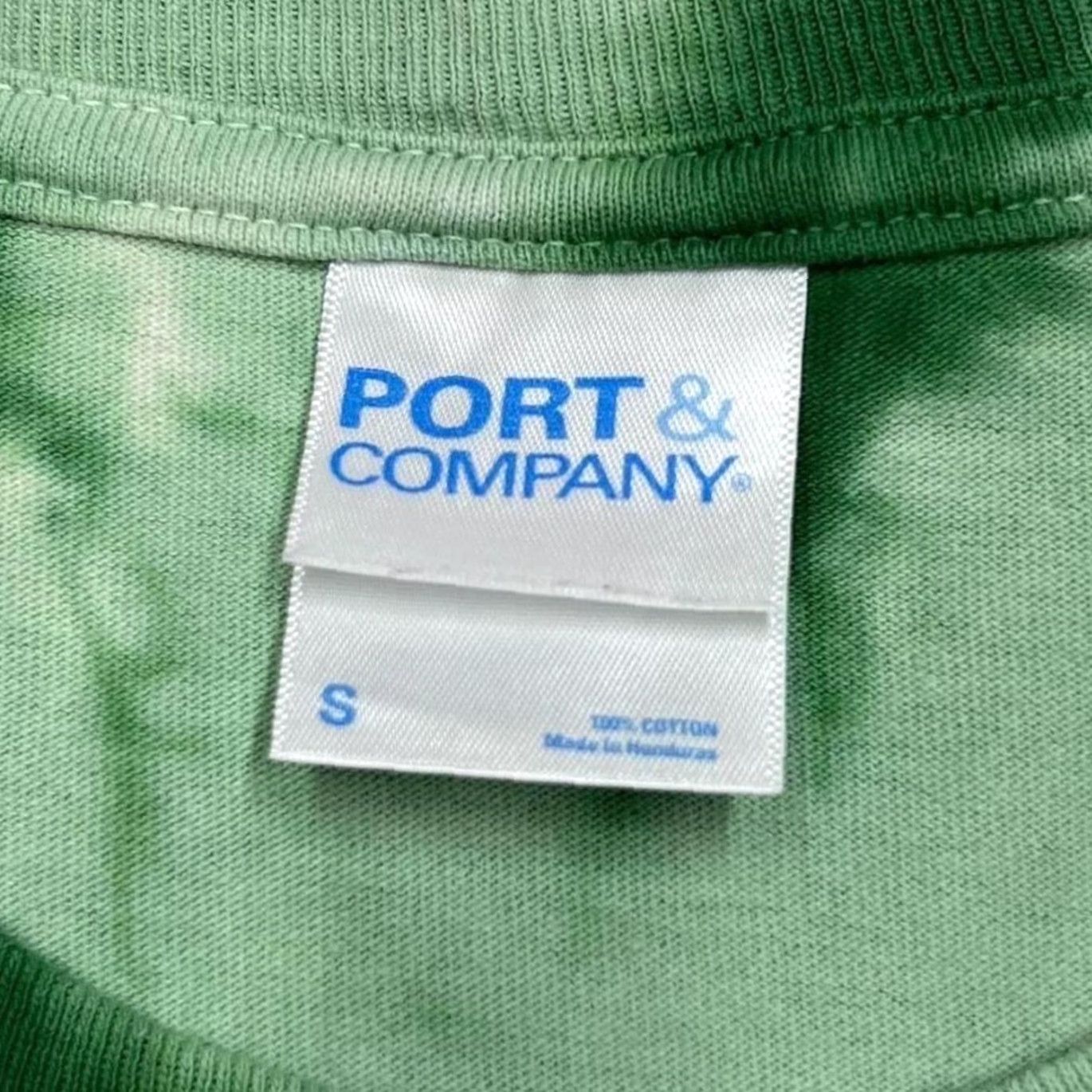 Port & Company Grateful To Be Aphi Souvenir Sorority Fraternity Tie Dye T-Shirt Small Green (Port & Company) Mens Short Sleeve Cotton Shirt Size US S / EU 44-46 / 1 - 4 Thumbnail