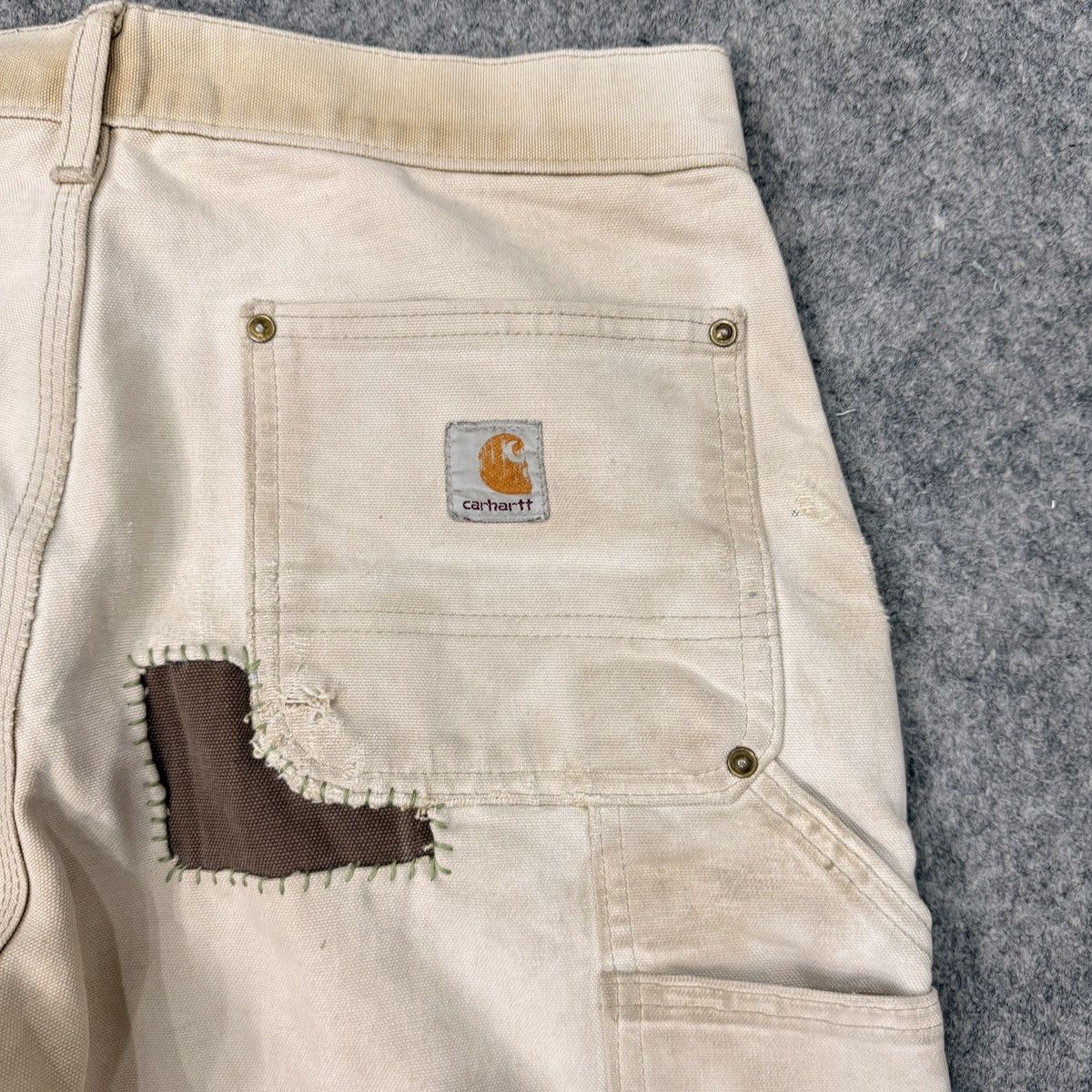 Carhartt 1 of 1 carhartt Sashiko double knee Size US 30 / EU 46 - 11 Thumbnail