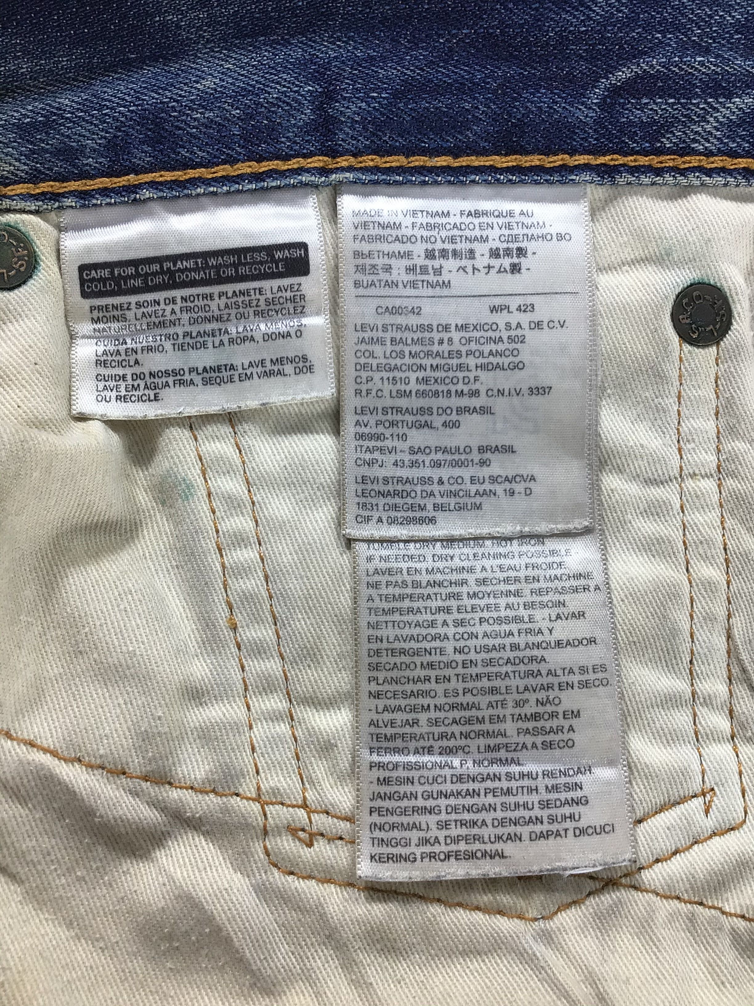 Levi's × Vintage Levis 505 Jeans-JM163 Size US 34 / EU 50 - 10 Thumbnail