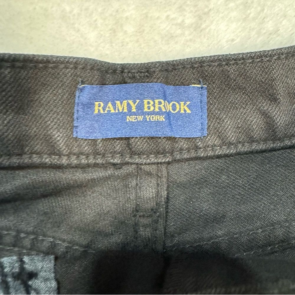 Ramy Brook NWT New $195 Ramy Brook Christa Fray Hem Boyfriend Denim Sh Size 26" / US 2 / IT 38 - 5 Thumbnail