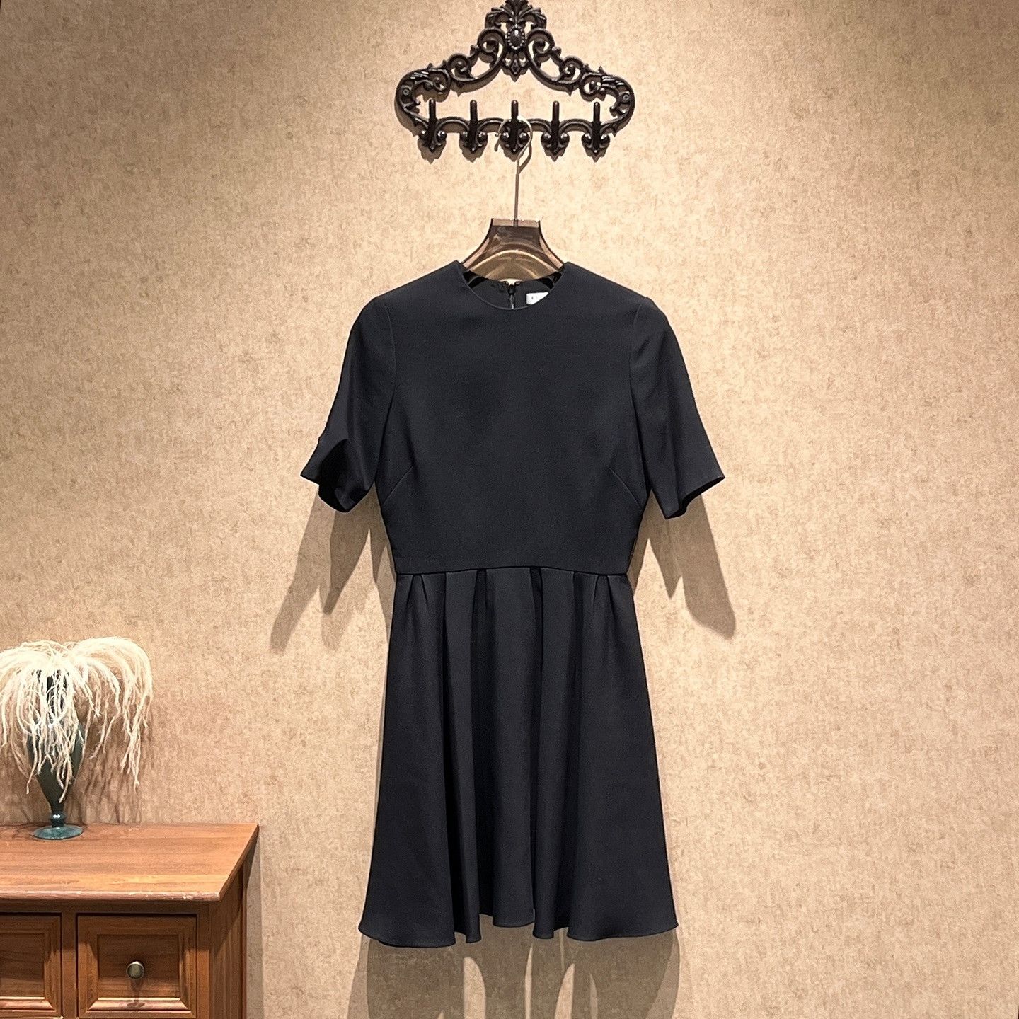 Dior Dior Wool Silk Mini Dress Size 38 Size S / US 4 / IT 40 - 1 Thumbnail