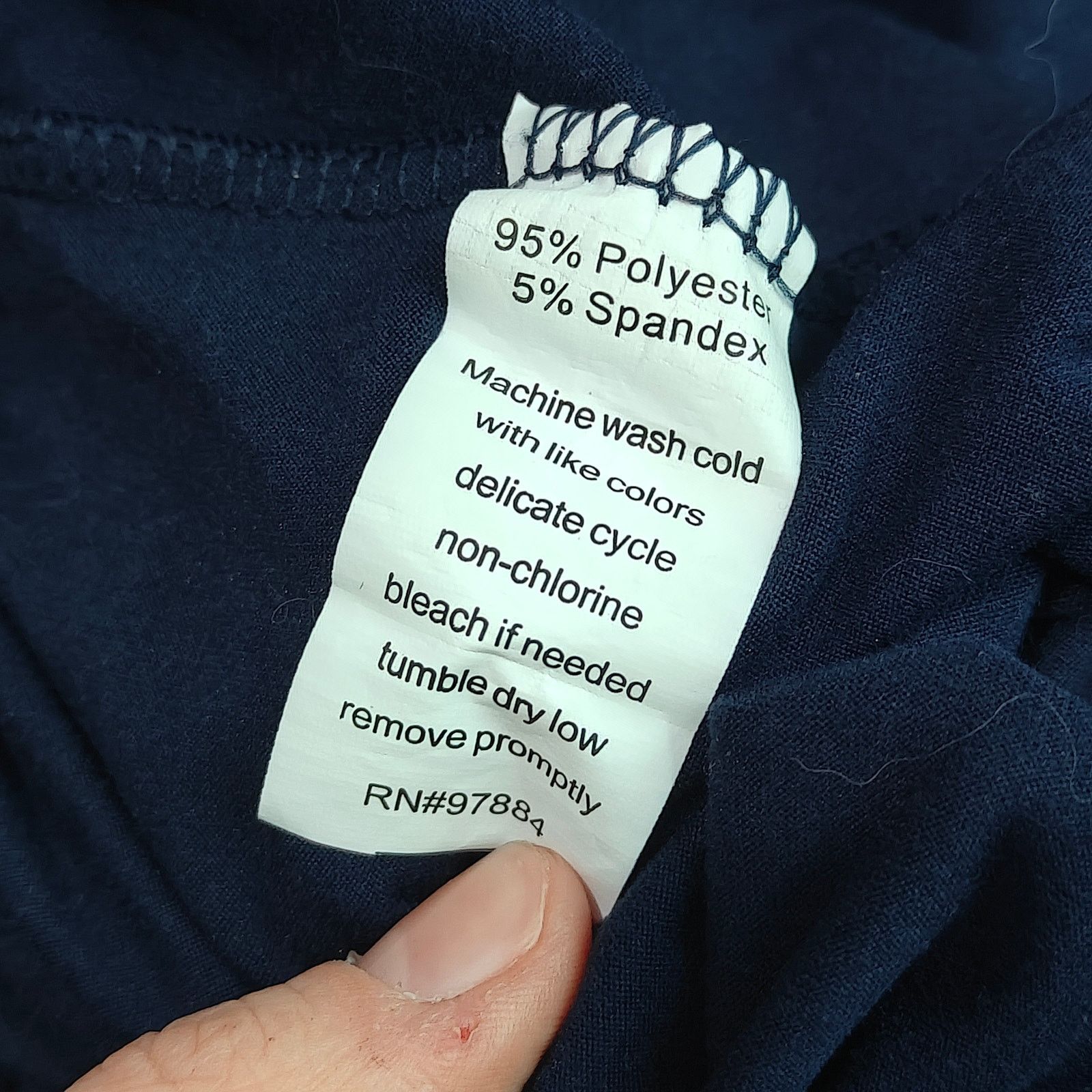 TART Collections Tart Intimates Brushed Poly Navy Pajama Set Womens Small Size ONE SIZE - 8 Thumbnail