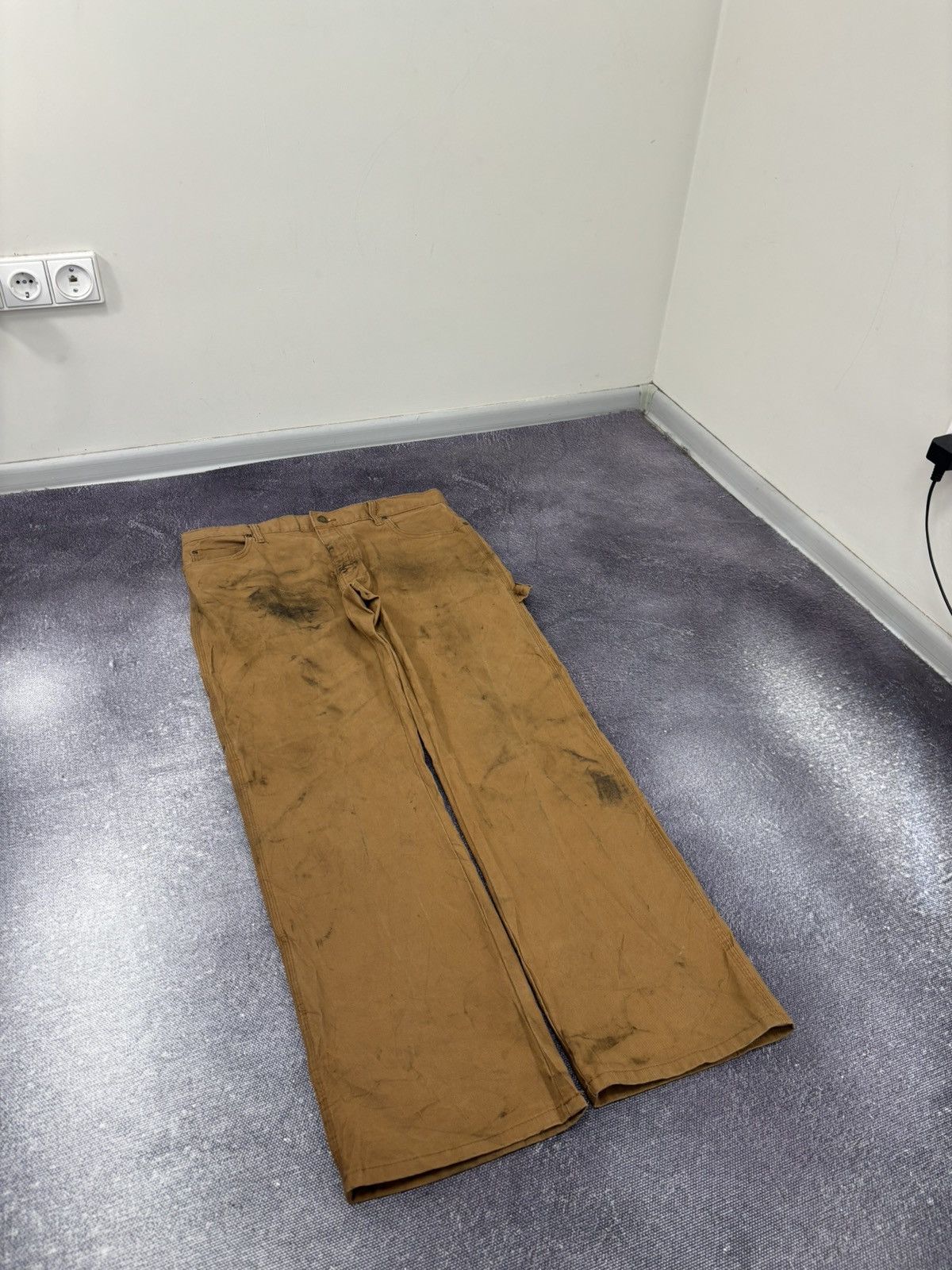 Dickies Vintage Dickies USA Workwear Distressed Hype Carpenter Pants Size US 34 / EU 50 - 9 Thumbnail