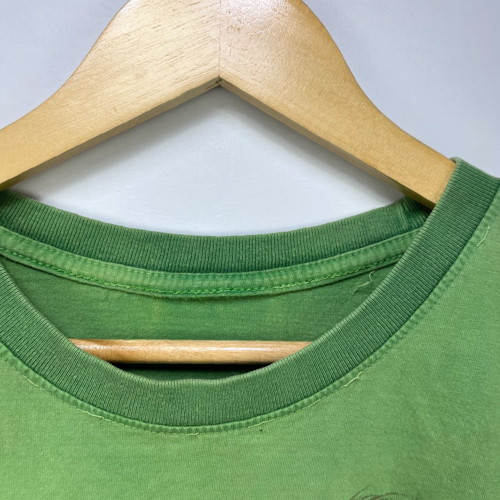 Vintage VINTAGE Bob Marley T-Shirt XL Green Men Size US XL / EU 56 / 4 - 6 Thumbnail