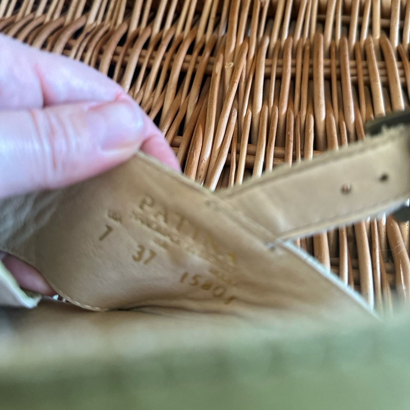 Other Patina sandals in the prettiest green. Size 7 Size US 7.5 / IT 37.5 - 5 Thumbnail
