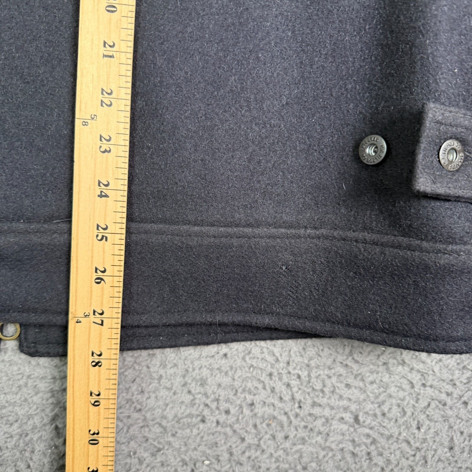 Filson Filson Mackinaw Work Jacket Mens L Navy Blue Wool Full Zip Size US L / EU 52-54 / 3 - 7 Thumbnail