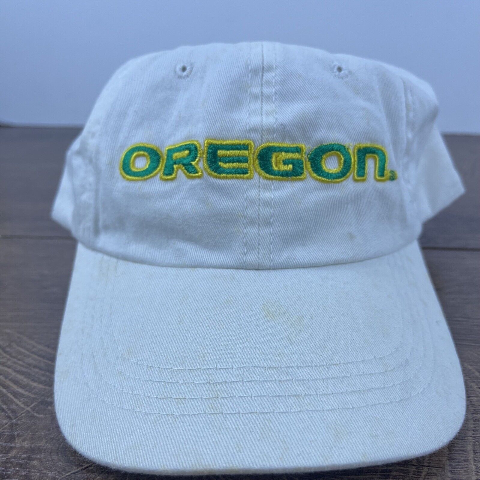 Other Oregon Ducks White Hat Oregon Ducks White Cap Hat Adjustable Size ONE SIZE - 1 Thumbnail