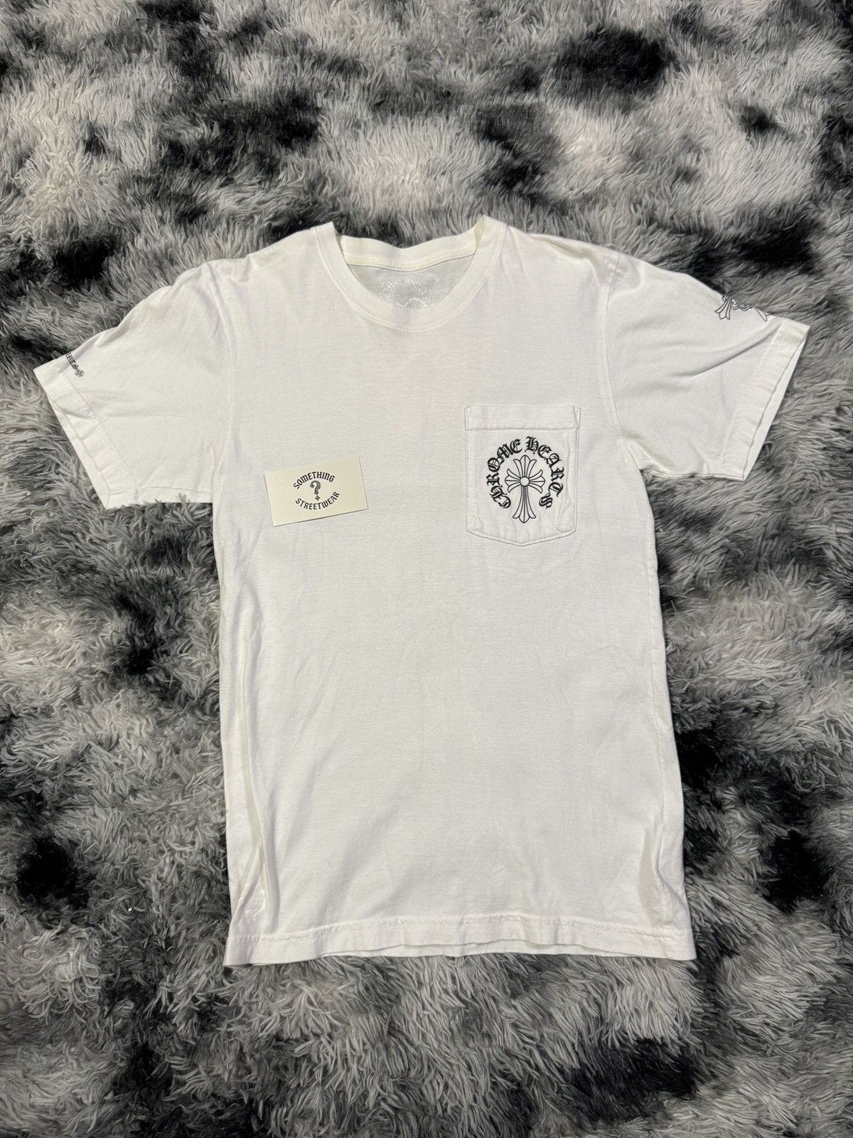 Chrome Hearts Chrome Hearts White Cross Tee Size US S / EU 44-46 / 1 - 3 Thumbnail