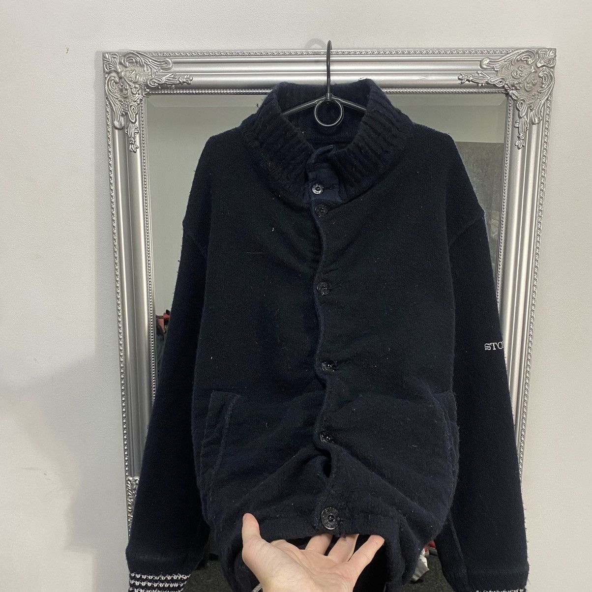 Stone Island Vintage Stone Island wool Jacket Size US XXL / EU 58 / 5 - 3 Thumbnail
