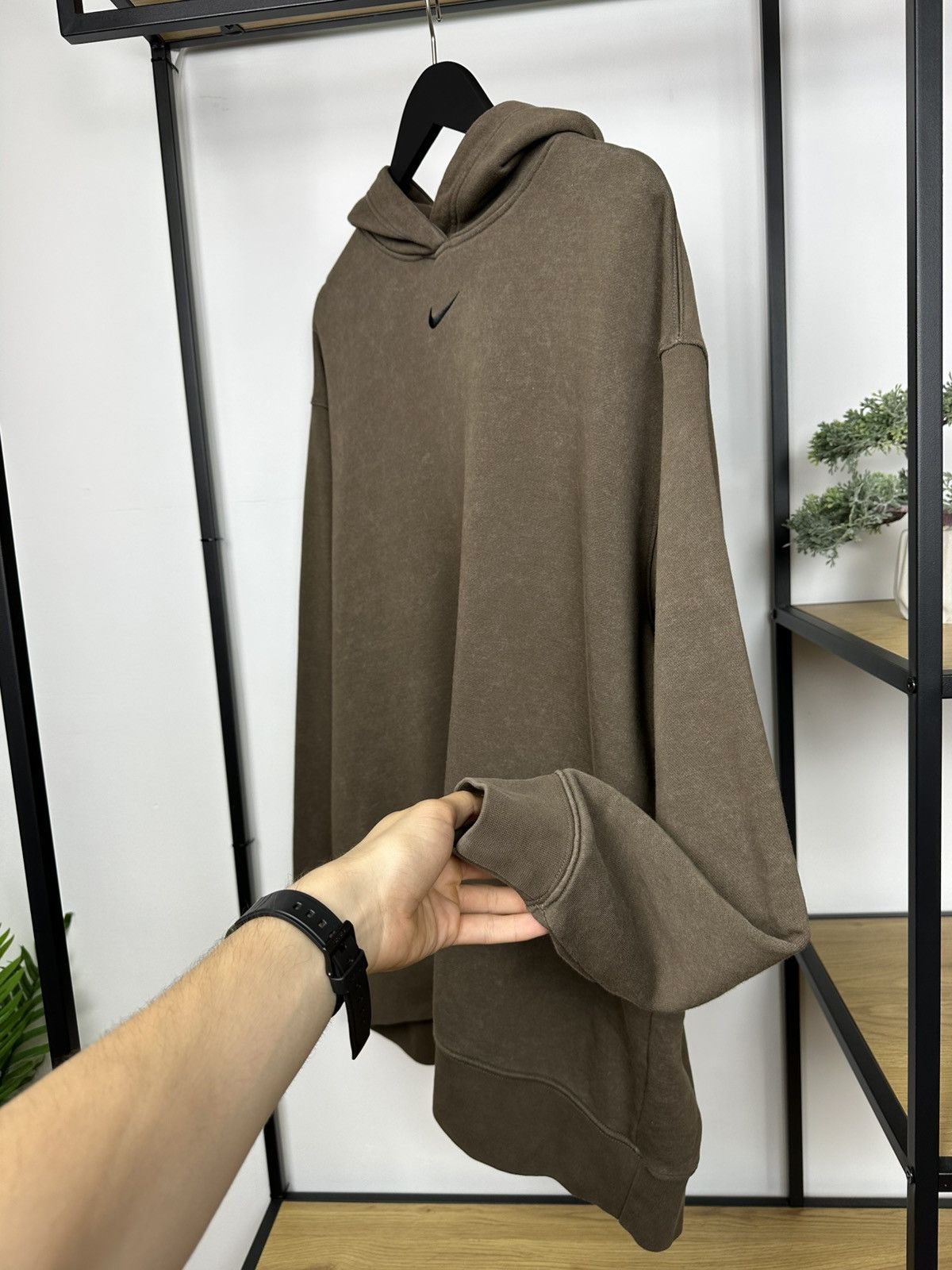 Nike Nike NSW Essential Washed Fleece Hoodie L Size Oversized Size US L / EU 52-54 / 3 - 8 Thumbnail