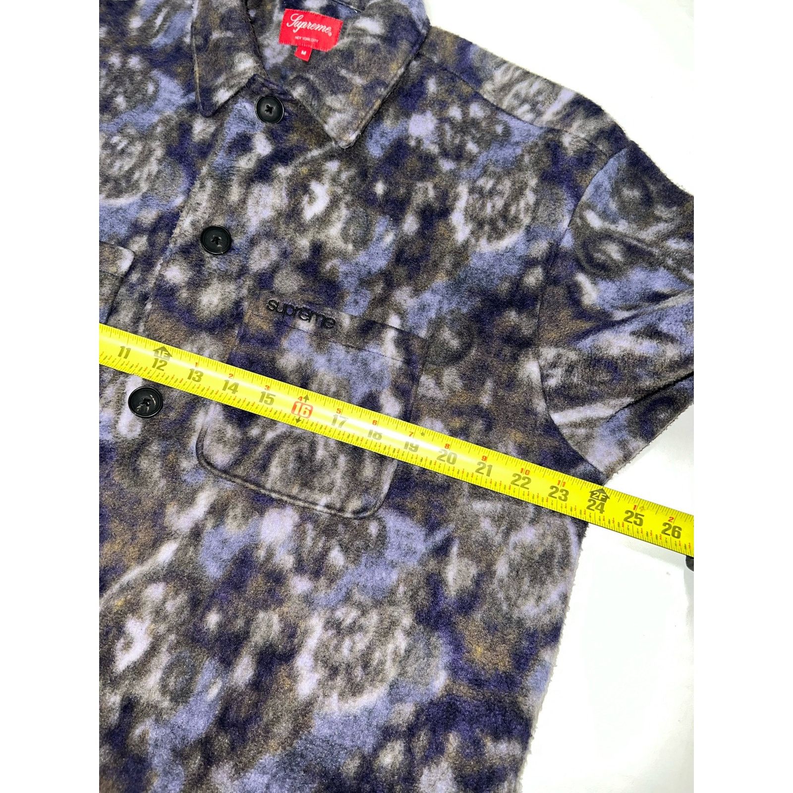 Supreme Supreme FW21 Paisley Fleece Shirt | Grailed