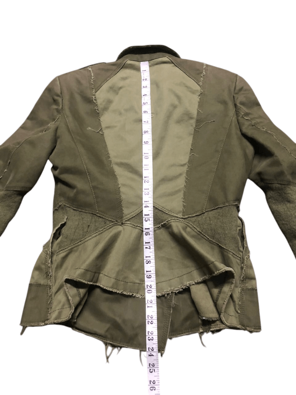 Joseph Veste JOSEPH Femme 36 Cotton Wool Patchwork Military Style Size XS / US 0-2 / IT 36-38 - 17 Thumbnail