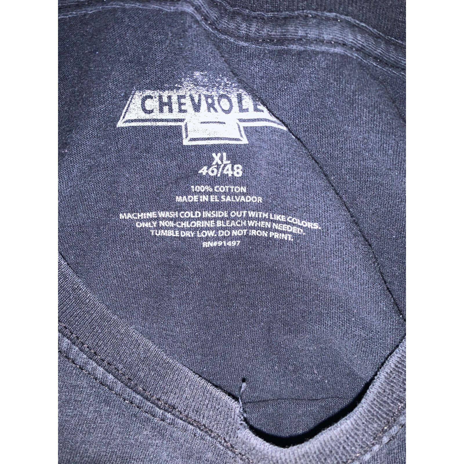 Chevrolet Chevrolet Bowtie T Shirt XL Black Faded Distressed Chevy Size US XL / EU 56 / 4 - 6 Thumbnail