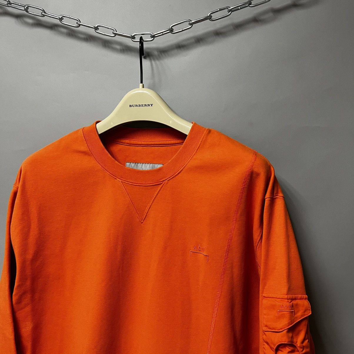 A-COLD-WALL* A Cold Wall Sweatshirt Orange 🍊 men’s Size US L / EU 52-54 / 3 - 3 Thumbnail