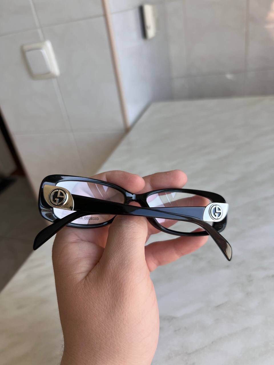 Armani × Emporio Armani × Vintage Emporio Armani Glasses vintage logo Frame 2000s Eyewear Y2K Size ONE SIZE - 8 Thumbnail