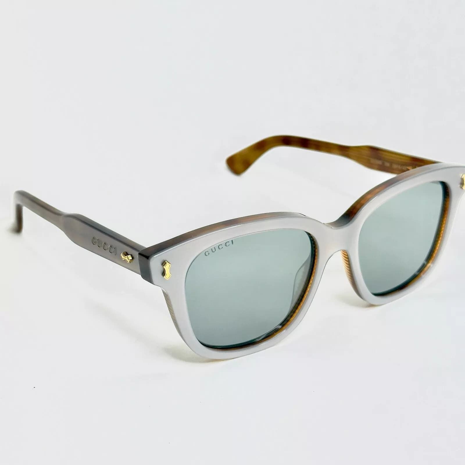 Gucci GUCCI Lilac Pearl Brown Silver 1264 Gg1264S Sunglasses 004 Size ONE SIZE - 7 Thumbnail