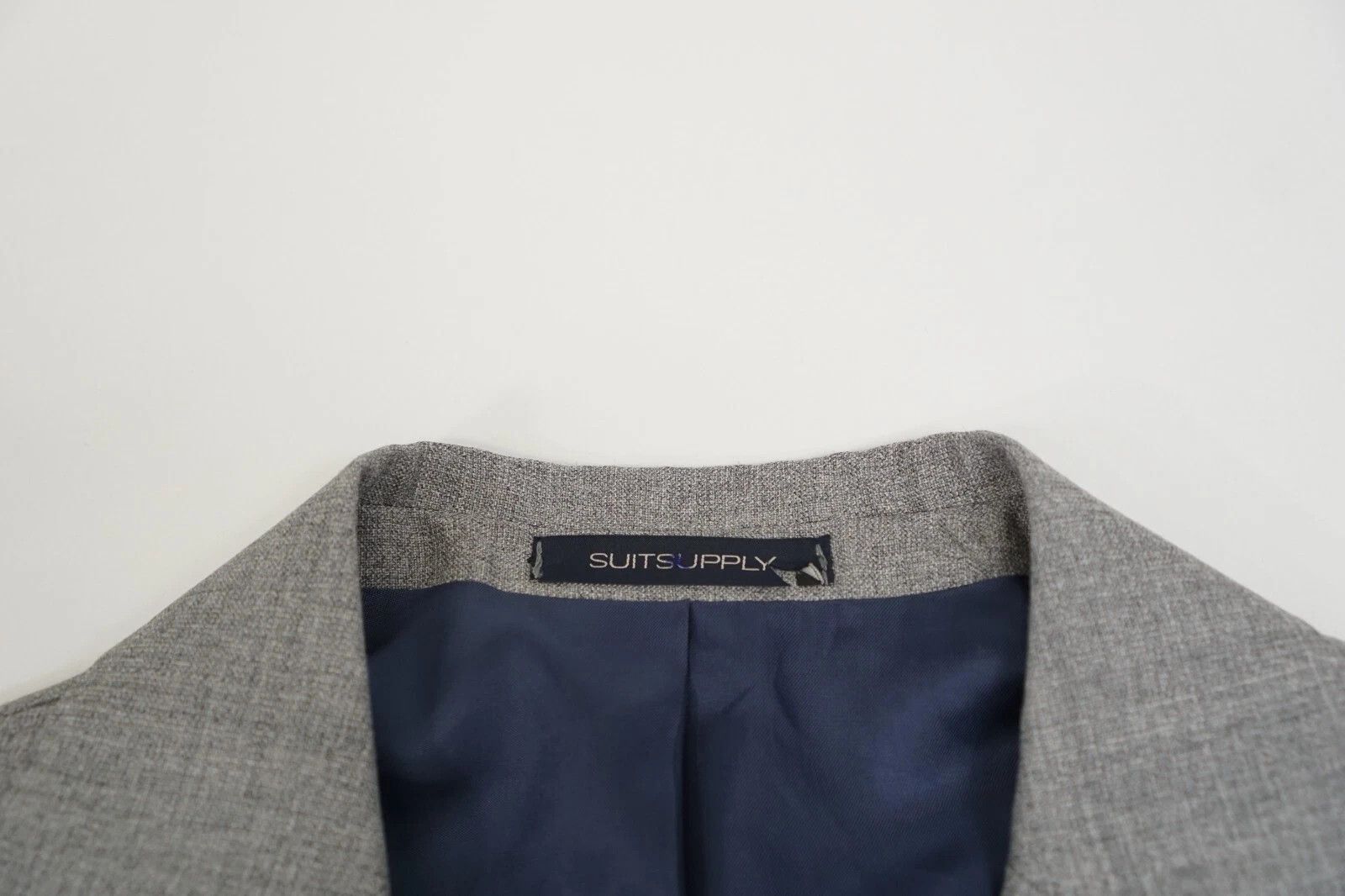 Suitsupply Men Suitsupply Blazer La Spalla Vitale Barberis Grey US34S Size 34S - 3 Thumbnail