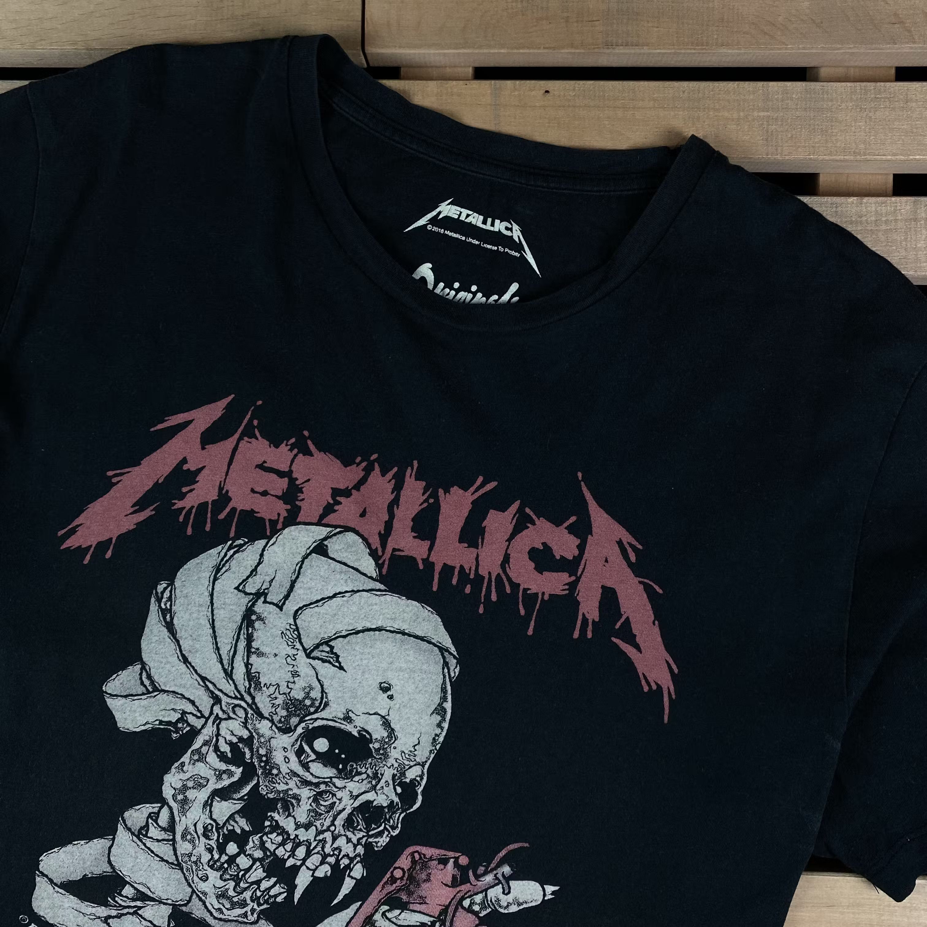Band Tees × Vintage Mens Vintage T Shirt Metallica Size XXL 2XL Size US XXL / EU 58 / 5 - 2 Thumbnail