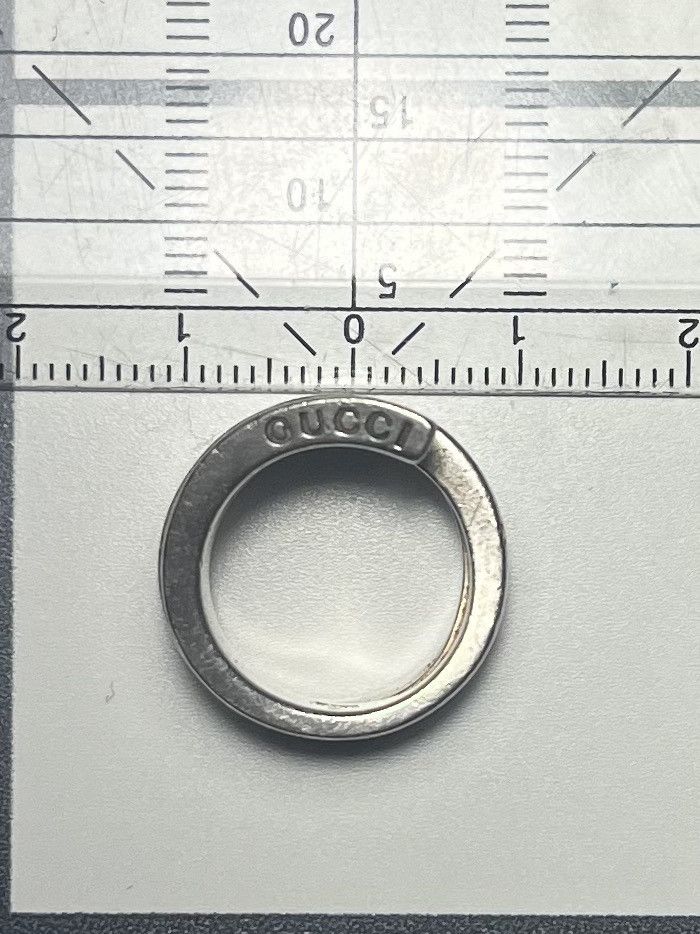 Gucci GUCCI SILVER RING PINKIERING UNISEX Size ONE SIZE - 5 Thumbnail