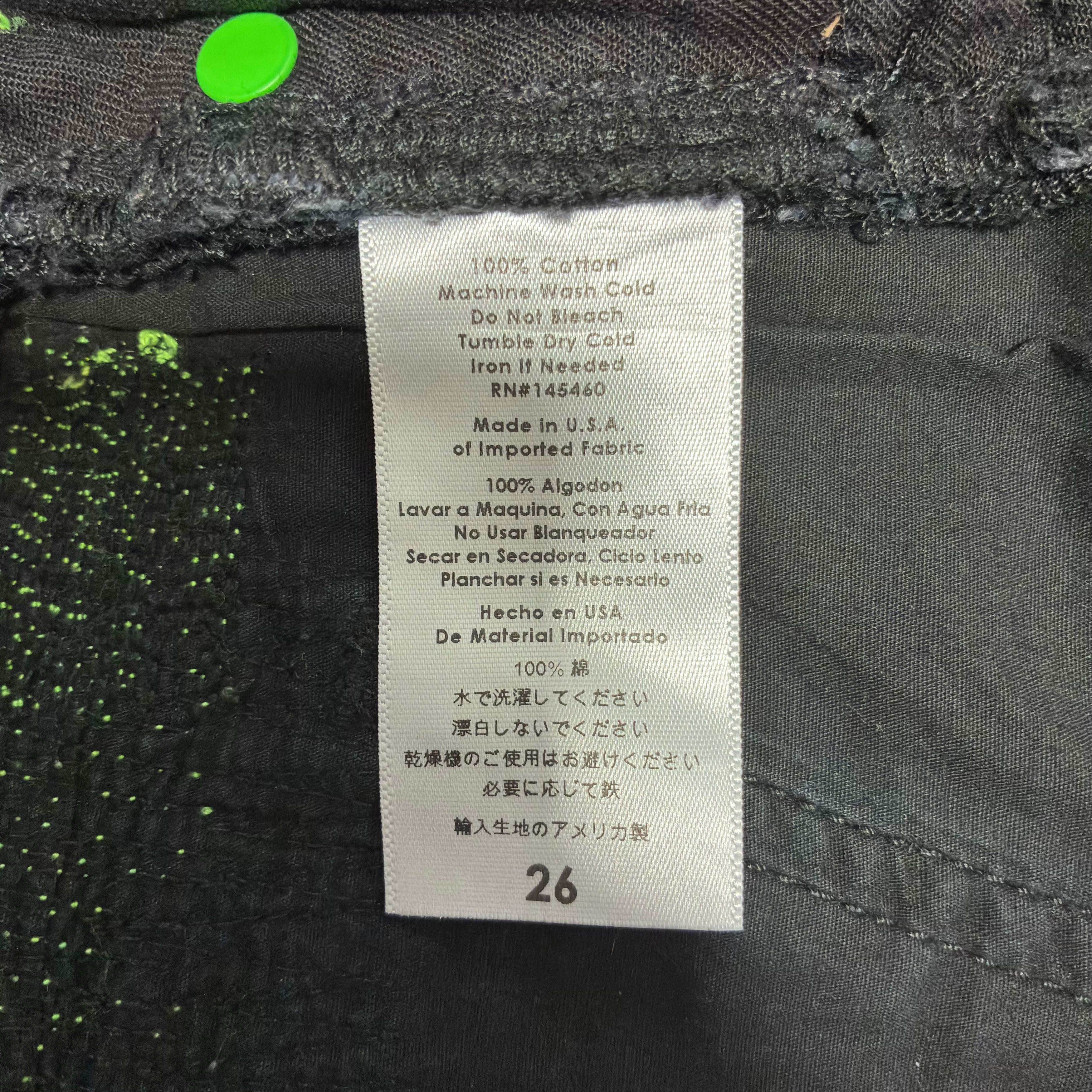 Endless Less Black/Neon Denim Size US 26 / EU 42 - 7 Thumbnail