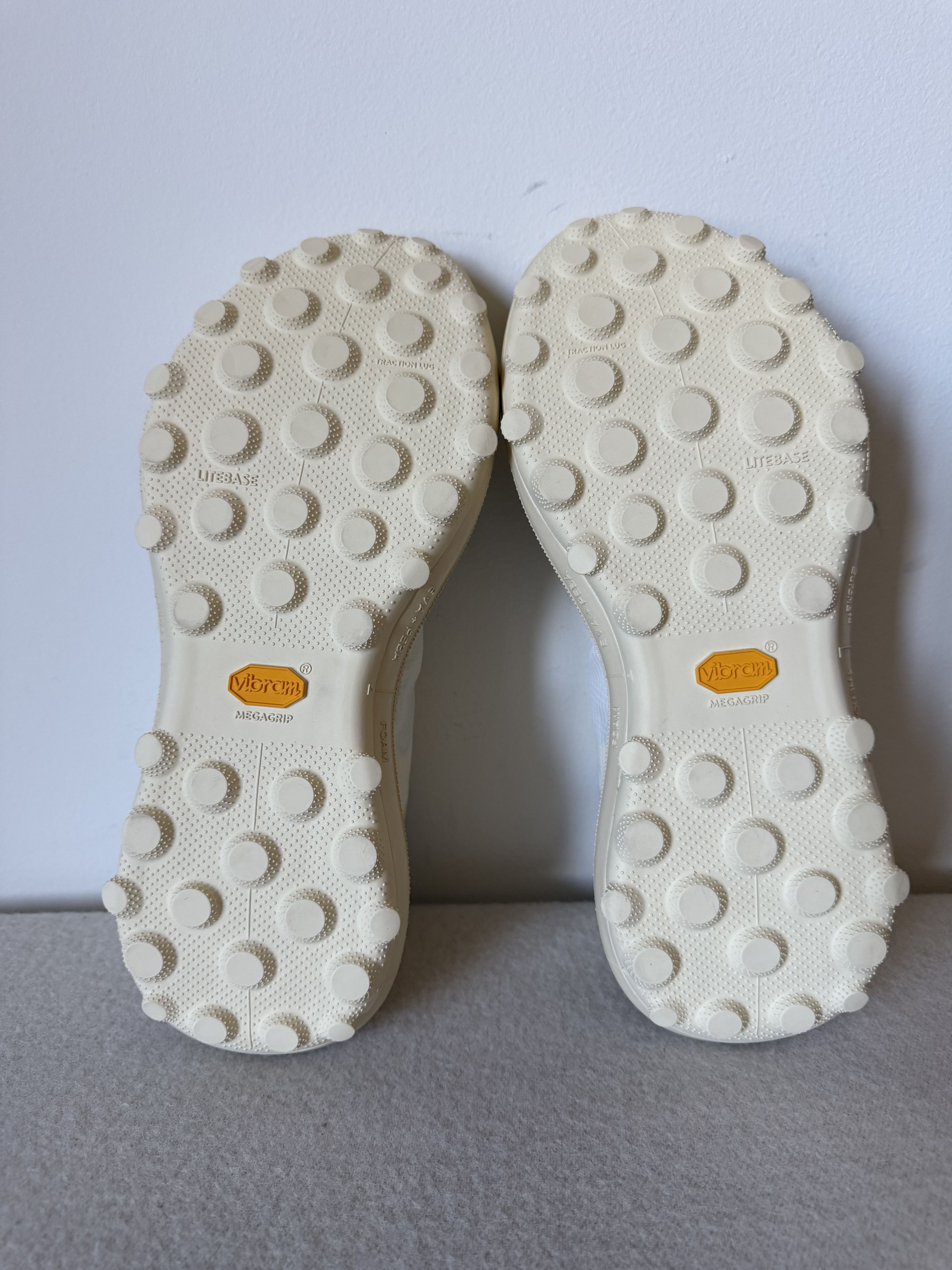 Satisfy Satisfy Running The Rocker Sneakers in Antique White Size US 12 / EU 45 - 6 Thumbnail
