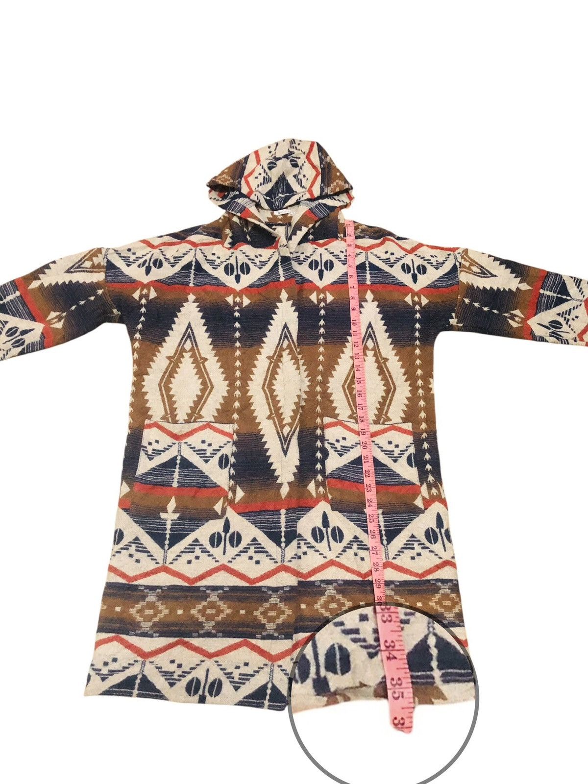 Japanese Brand × Native Radarista native Navajo parkas hoodie Size US L / EU 52-54 / 3 - 7 Thumbnail
