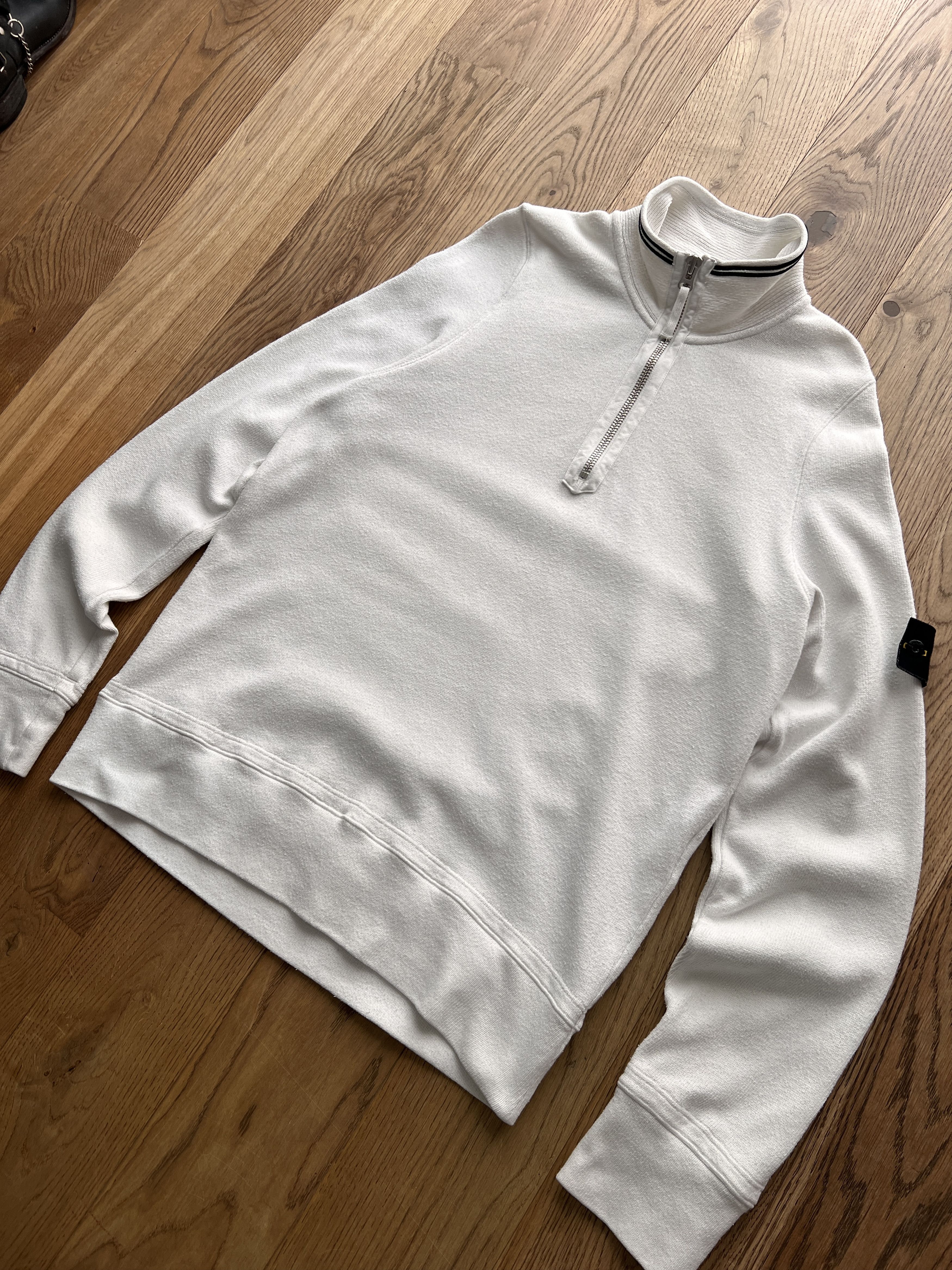 Stone Island STONE ISLAND VINTAGE 2000s ZIP SWEATER SWEATSHIRT SLIM FIT L Size US L / EU 52-54 / 3 - 2 Thumbnail