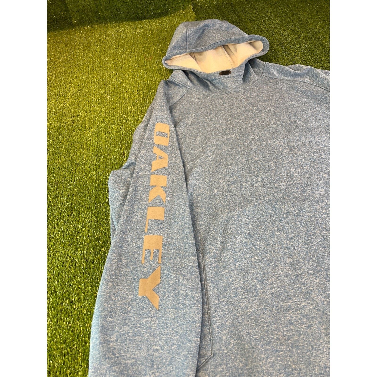 Oakley Oakley Mens Blue Pullover Hoodie Sweatshirt XL Size US M / EU 48-50 / 2 - 3 Thumbnail