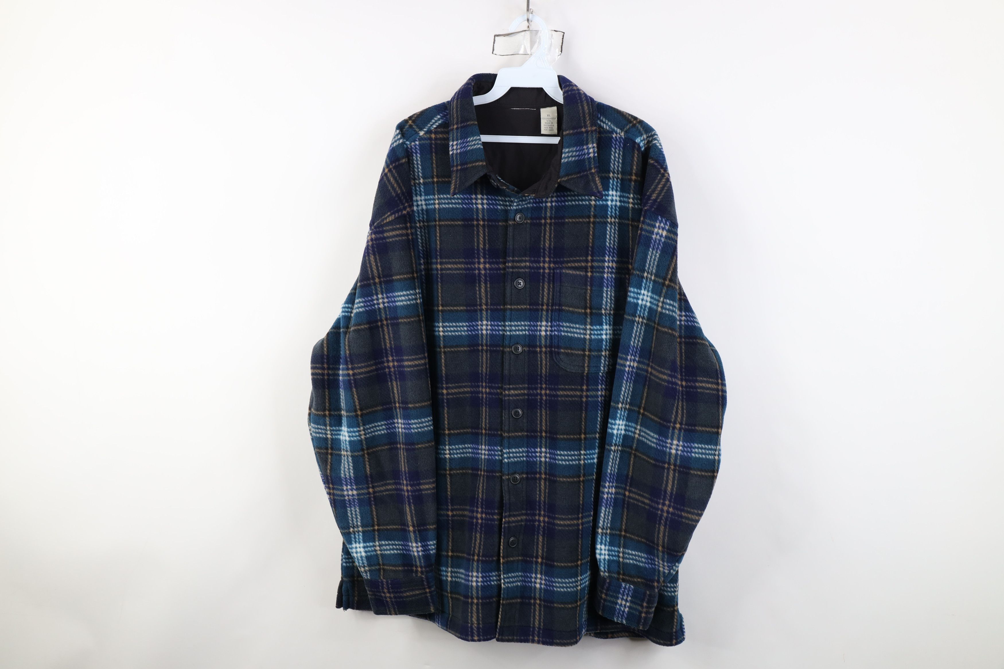 Vintage Vintage 90s Y2K Streetwear Shirt Jacket Jac Shirt Plaid Size US XL / EU 56 / 4 - 1 Thumbnail