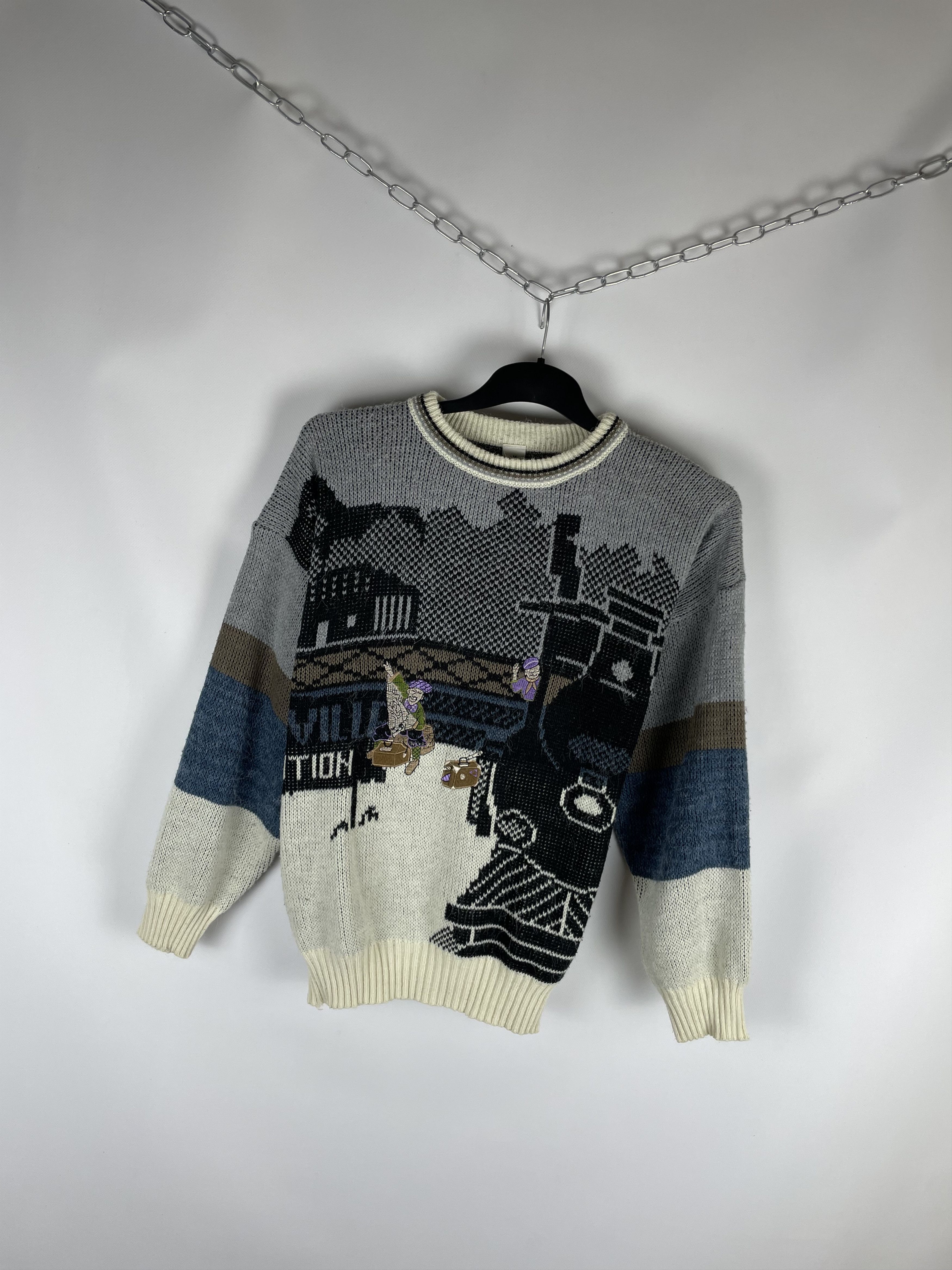 Vintage Vintage 90s Sweaters Size US M / EU 48-50 / 2 - 2 Thumbnail