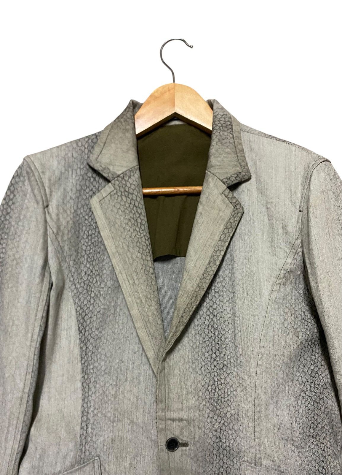 Tornado Mart Very Rare Vintage Brand Tornado Mart Snake Skin Jacket 2000s Size US M / EU 48-50 / 2 - 3 Thumbnail
